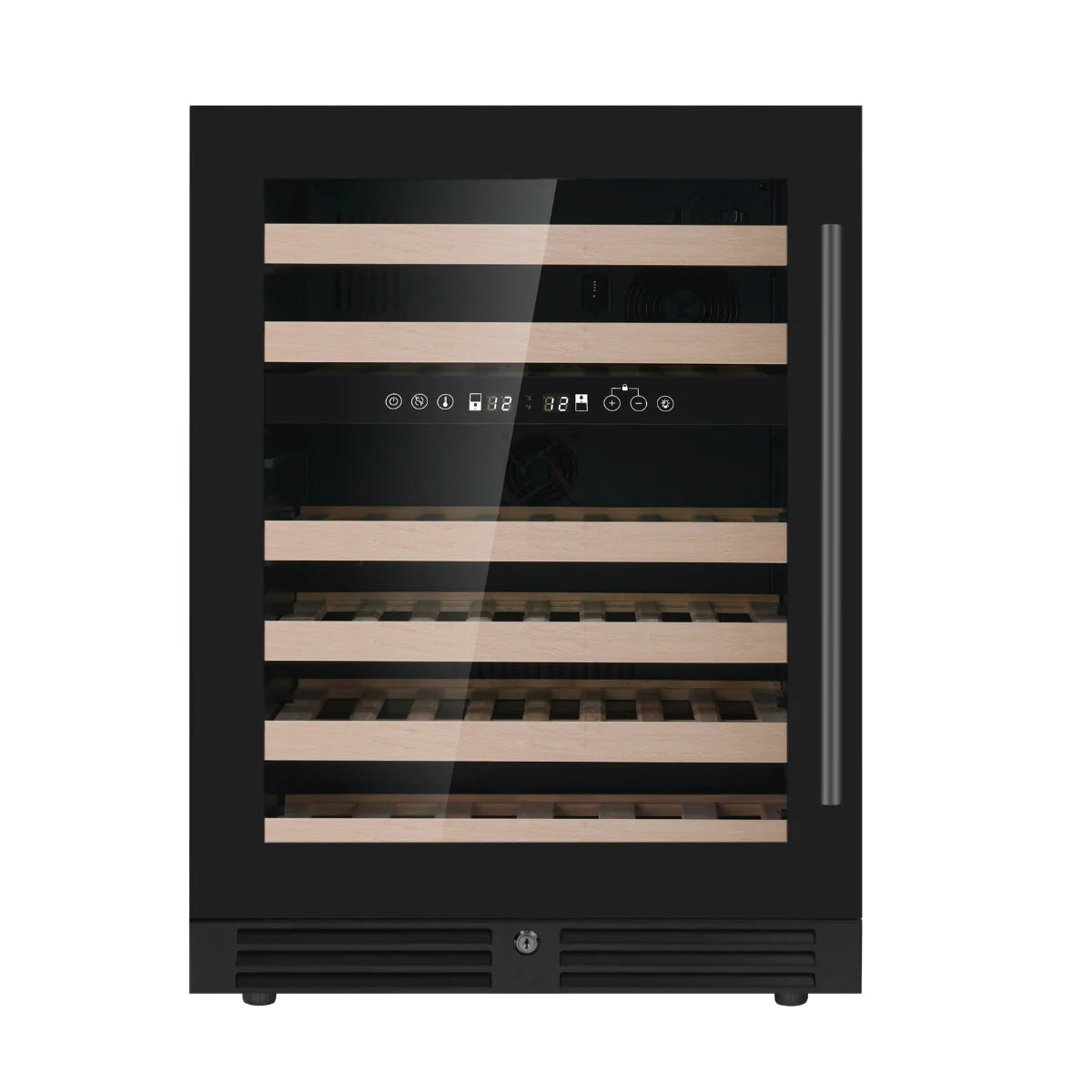 KingsBottle | 24" Wide Dual Zone Undercounter 46 Bottle Wine Fridge