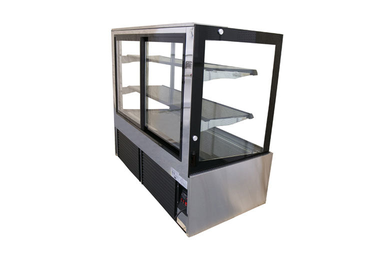 Kool-It KBF-36 | 35" Wide Flat Glass Display Case