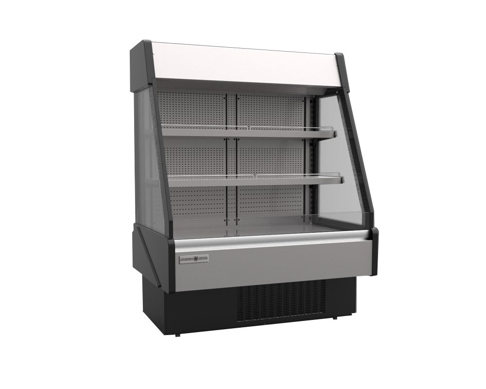 Hydra-Kool KGL-RM-40-S | 41" Wide Self Contained Grab-N-Go Rear Loading Merchandiser Refrigerator