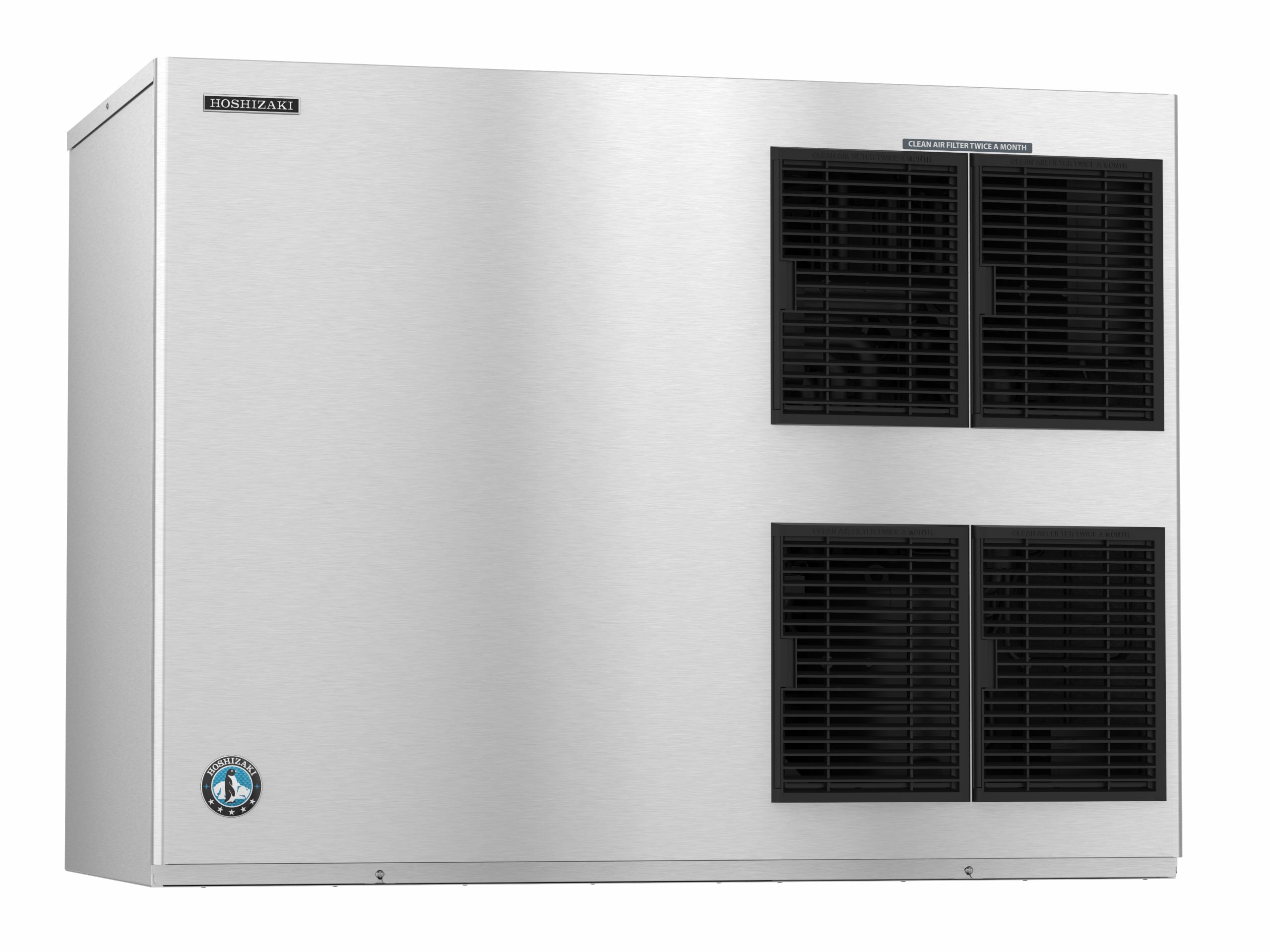 Hoshizaki KM-1900SAJ3 | 48" Wide 3 Phase Stackable Air-Cooled Crescent Cuber Ice Maker (Bin Sold Separately)