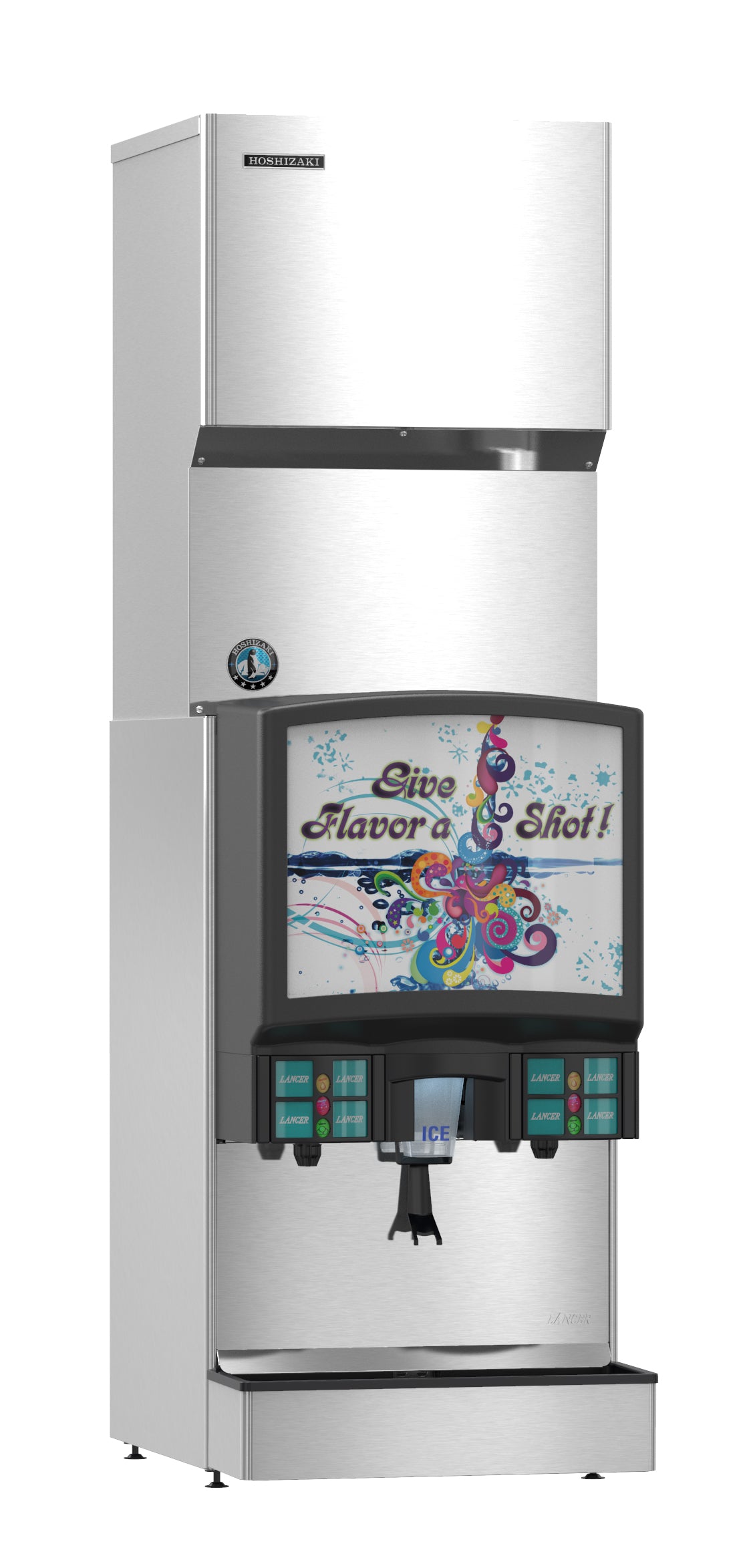 Hoshizaki KMS-1122MLJ | 22" Wide Remote-Cooled Crescent Cuber Ice Maker Serenity Series (Bin & Condenser Sold Separately)