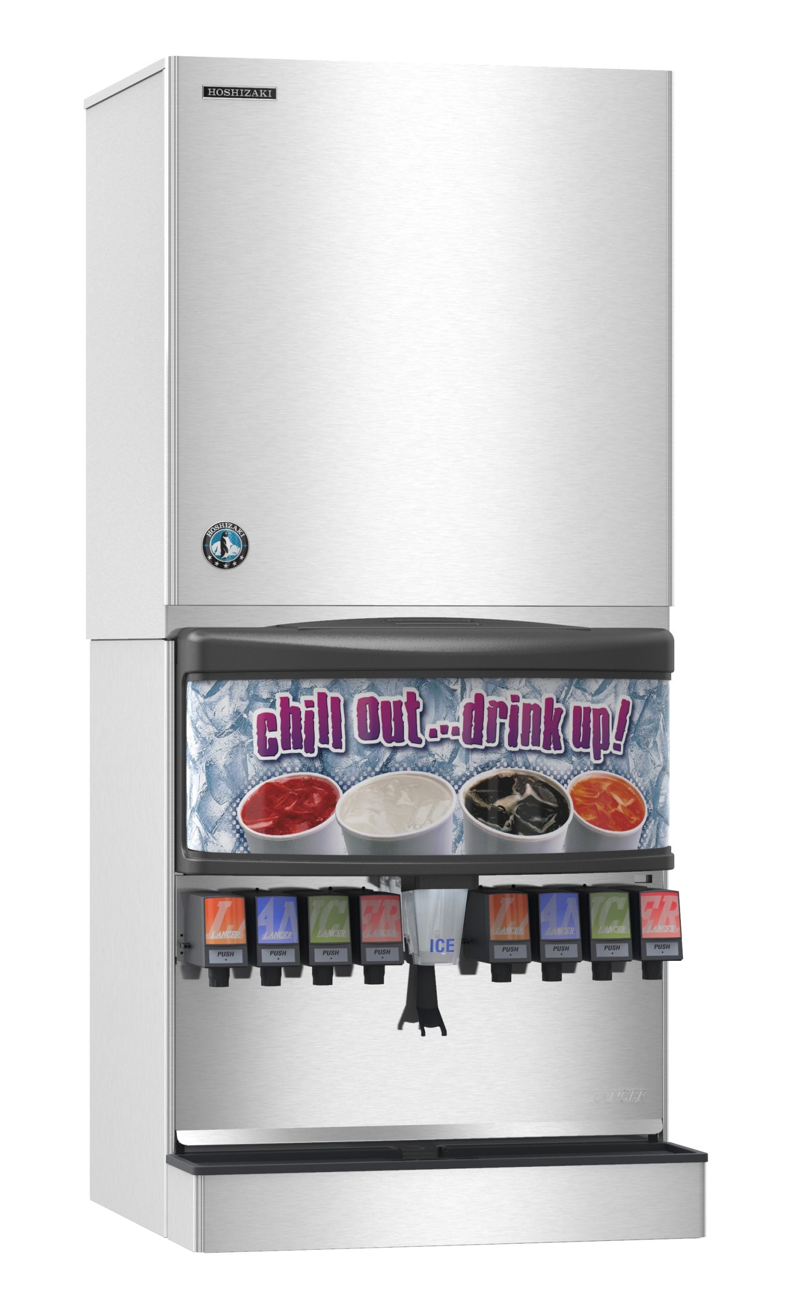 Hoshizaki KMS-2000MLJ | 30" Wide Remote-Cooled Crescent Cuber Ice Maker Serenity Series (Bin & Condenser Sold Separately)