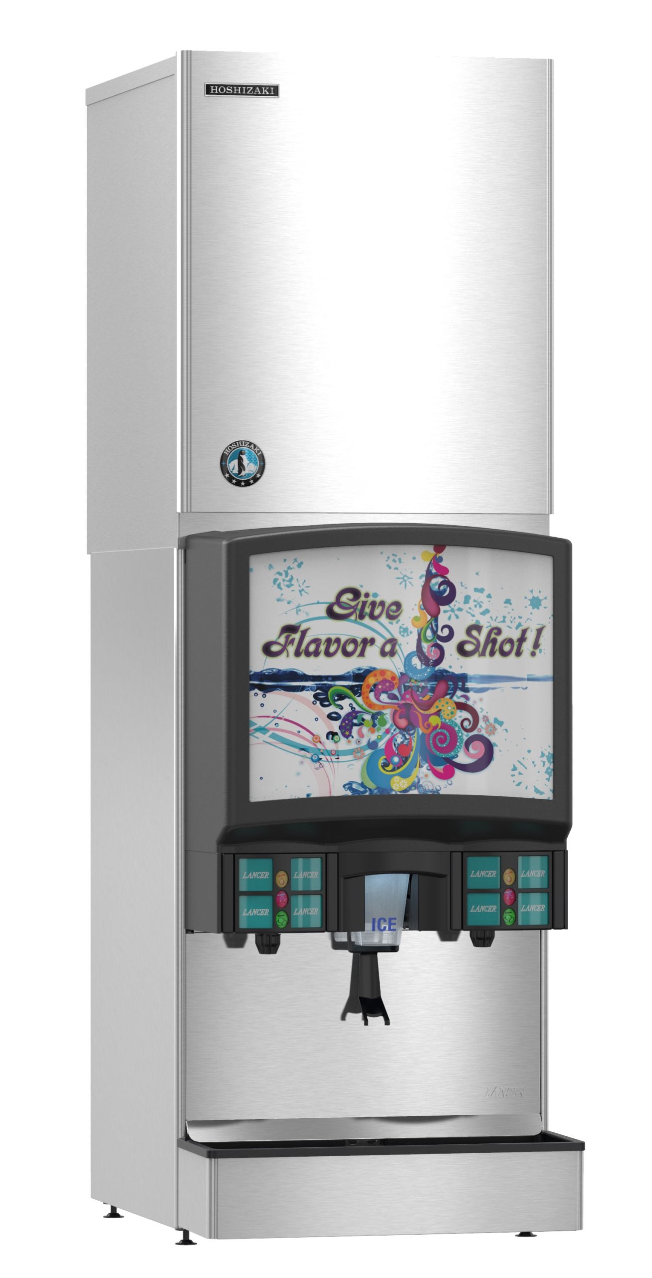 Hoshizaki KMS-822MLJ | 22" Wide Remote-Cooled Crescent Cuber Ice Maker Serenity Series (Bin & Condenser Sold Separately)