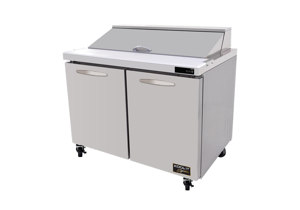 Kool-It KST-48-2 | 48" Wide 2 Door Sandwich Prep Table