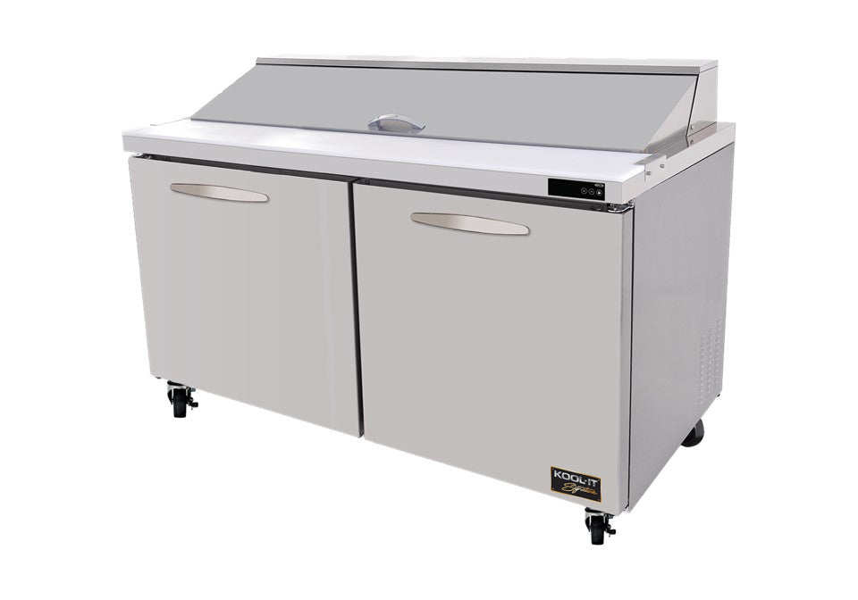 Kool-It KST-60-2 | 60" Wide 2 Door Sandwich Prep Table