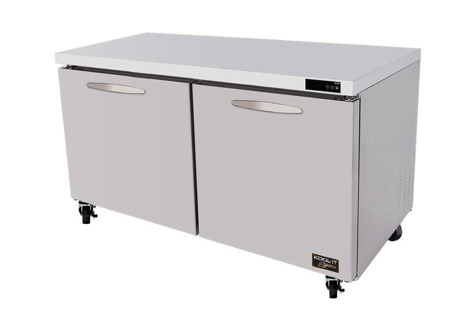 Kool-It KUCF-60-2 | 60" Wide 2 Door Undercounter Freezer