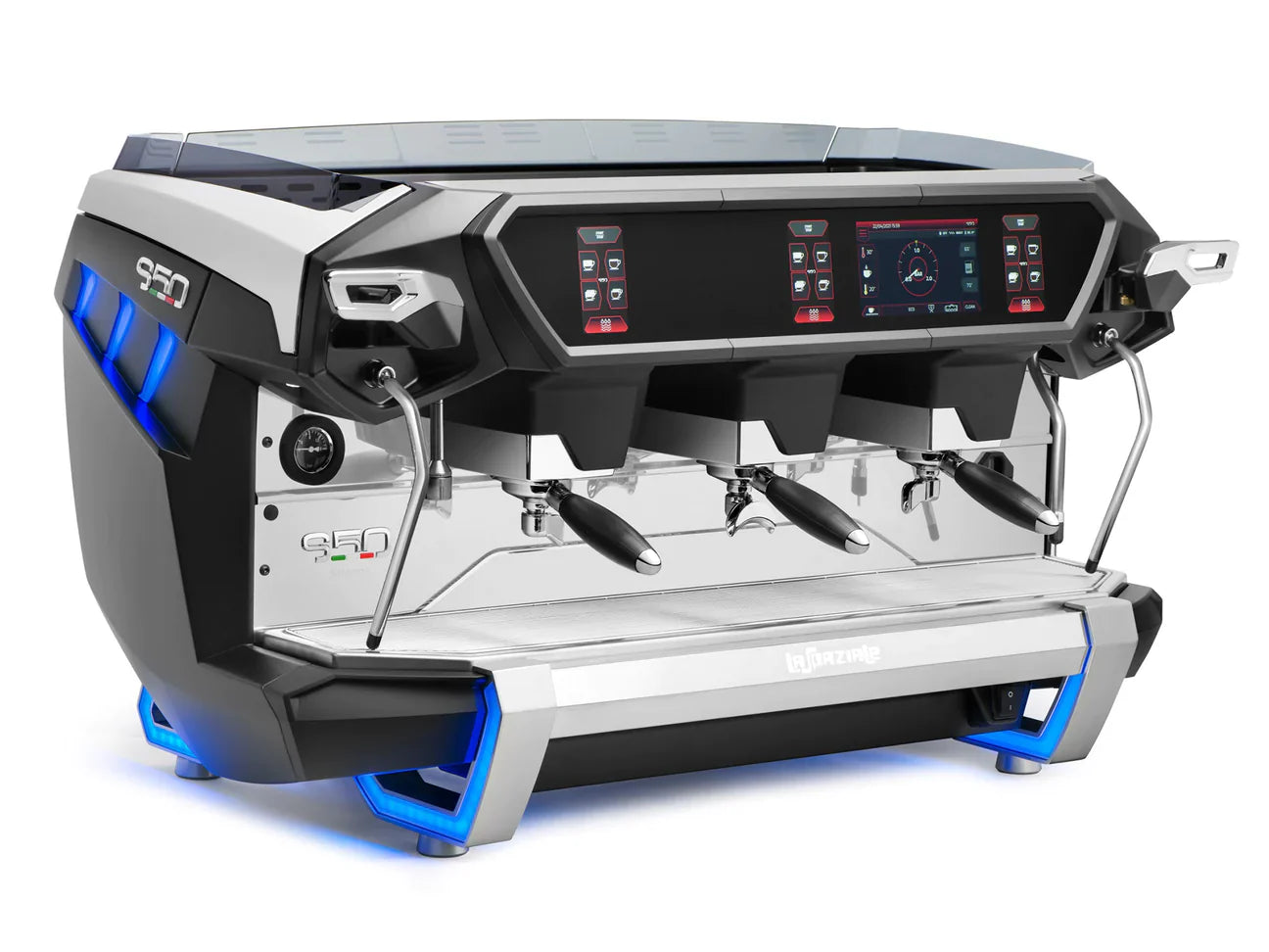 La Spaziale Black Electronic Espresso Machine S50 Performance TA Series