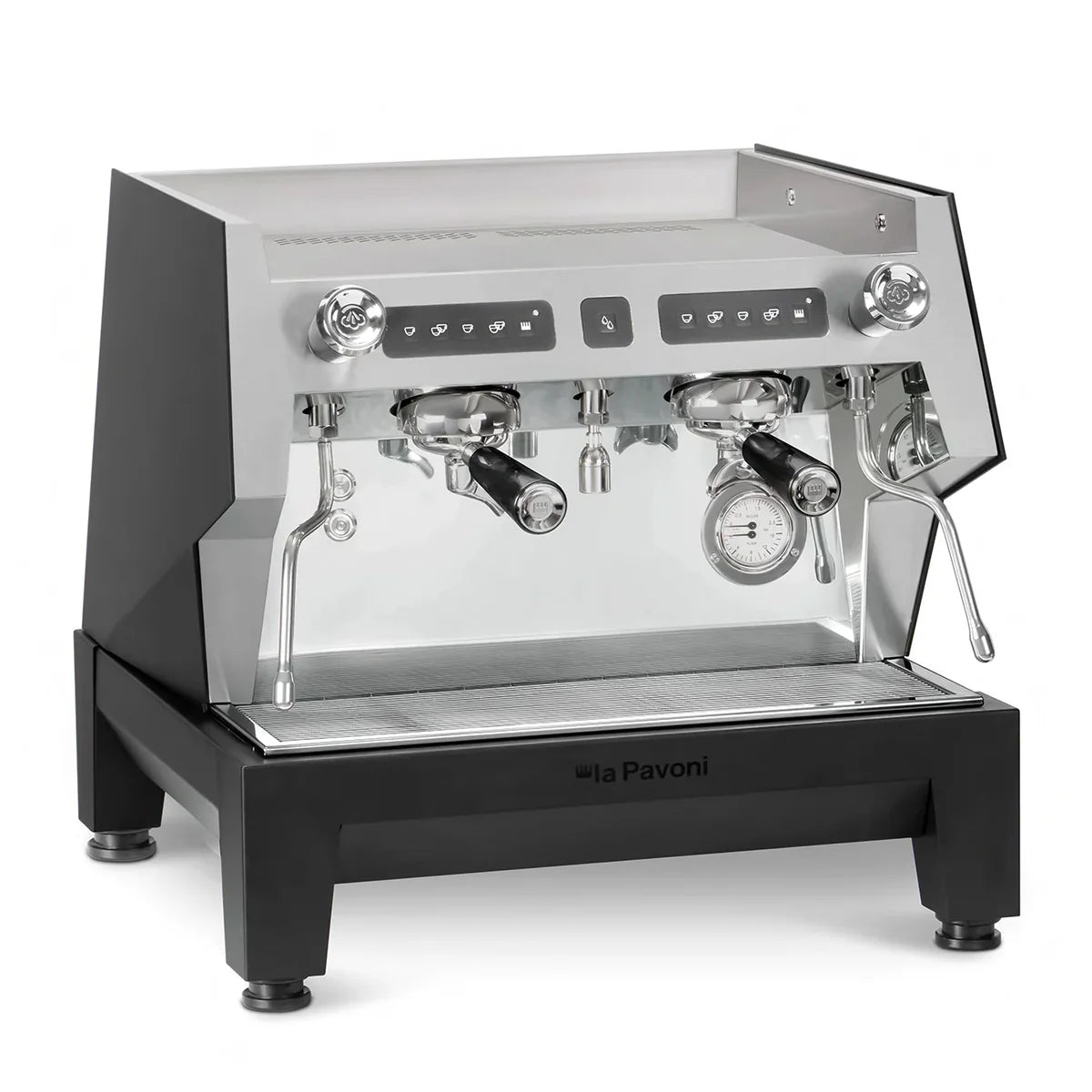 La Pavoni BarT 2 Group Black Volumetric Espresso Machine