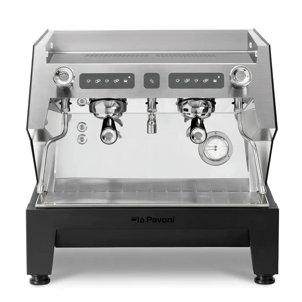 La Pavoni BarT 2 Group Black Volumetric Espresso Machine