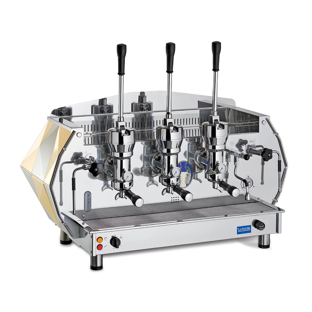 La Pavoni Diamante Gold Espresso Machine