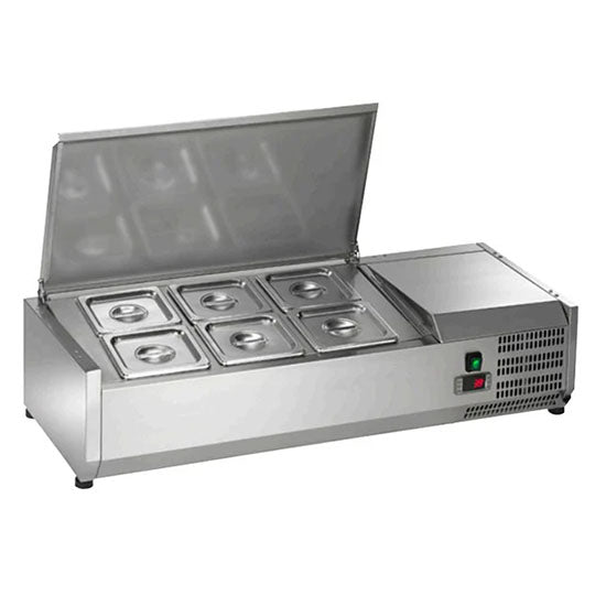 Arctic Air ACP40 | 40" Wide 6 Pan Countertop Refrigerated Prep Table