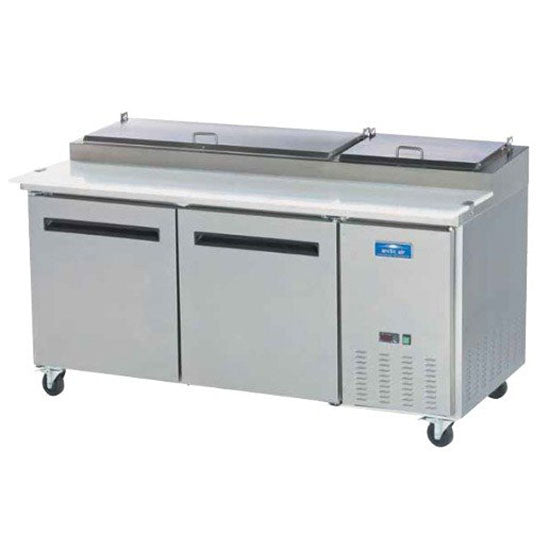 Arctic Air APP71R | 71" Wide 2 Door Pizza Prep Table