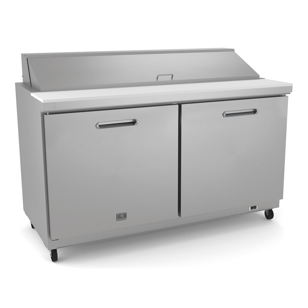 Kelvinator KCHST60.16 | 60" Wide 2 Door Sandwich Prep Table