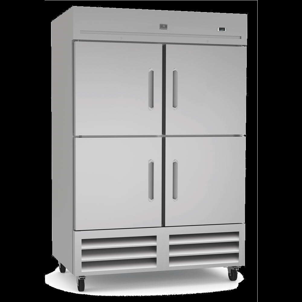 Kelvinator KCHRI54R4HDR | 54" Wide 4 Door Bottom Mount Reach-In Refrigerator