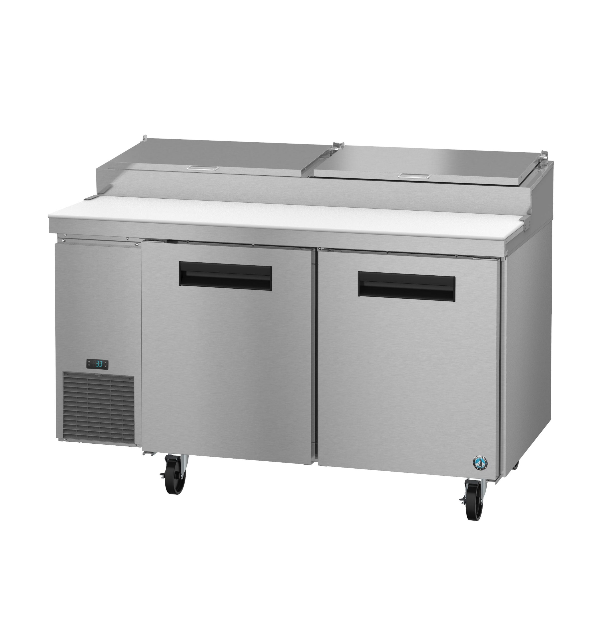 Hoshizaki PR60B | 60" Wide 2 Door Pizza Prep Table