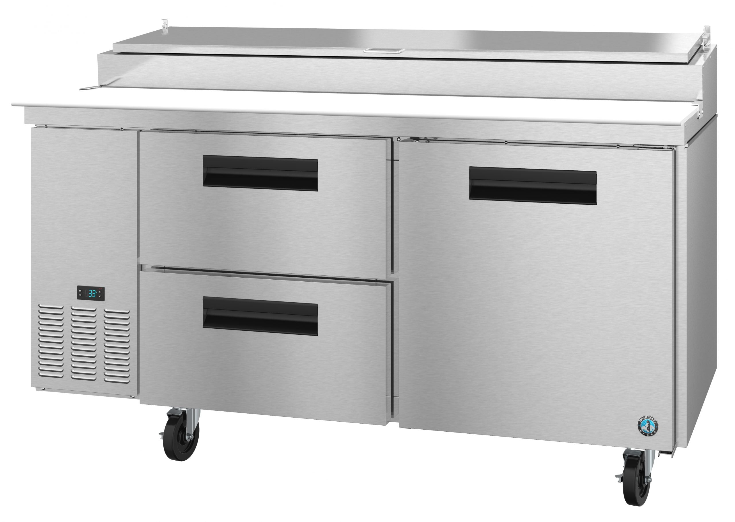 Hoshizaki PR67A-D2 | 67" Wide 2 Drawer Pizza Prep Table