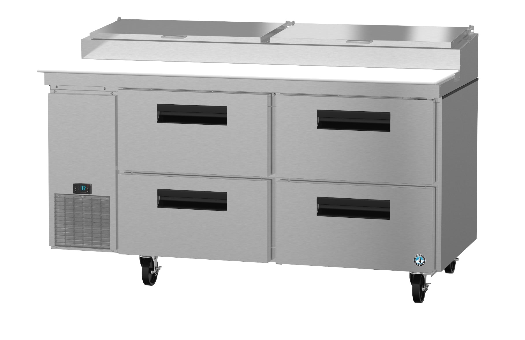 Hoshizaki PR67A-D4 | 67" Wide 4 Drawer Pizza Prep Table