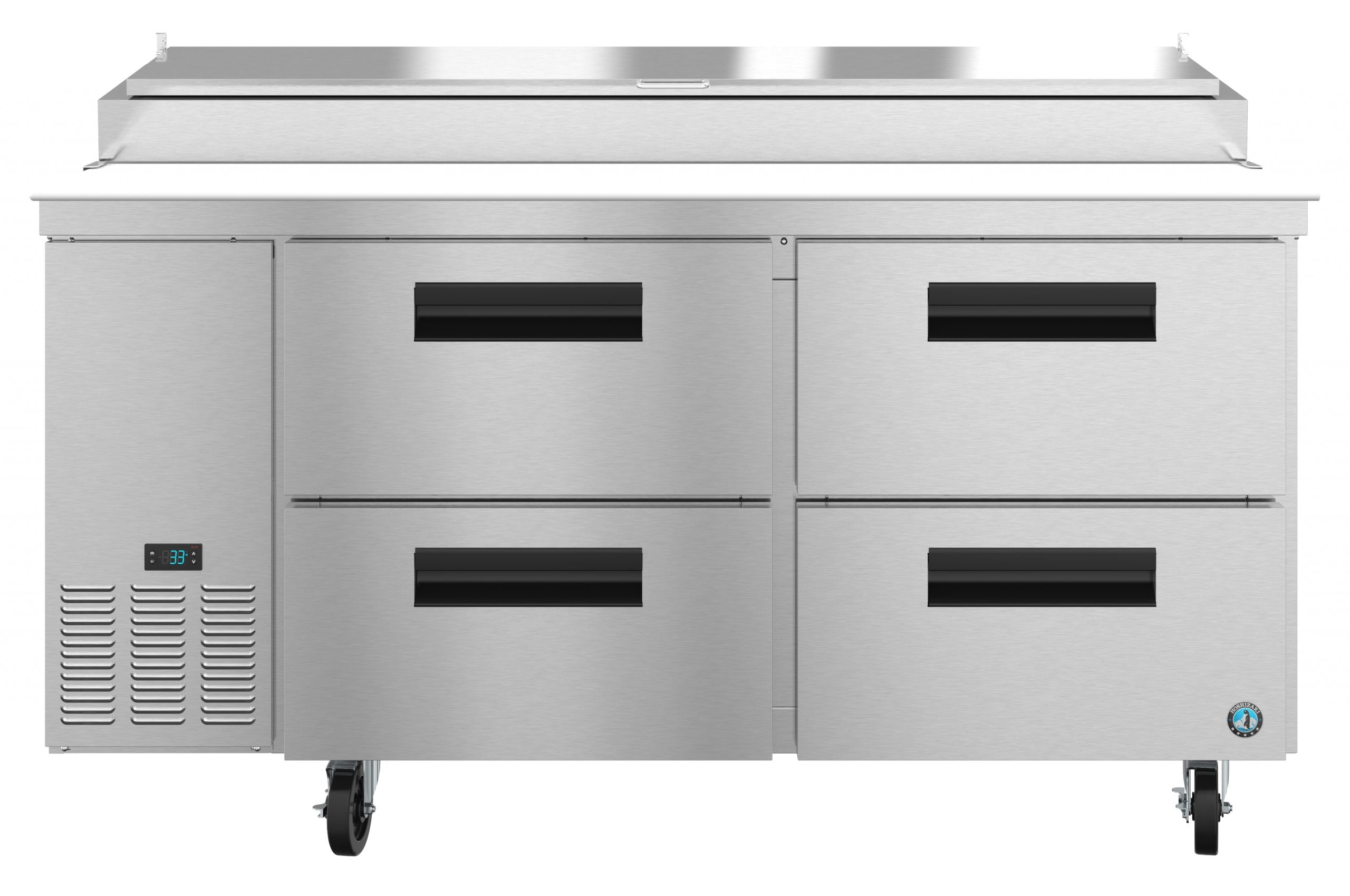 Hoshizaki PR67A-D4 | 67" Wide 4 Drawer Pizza Prep Table