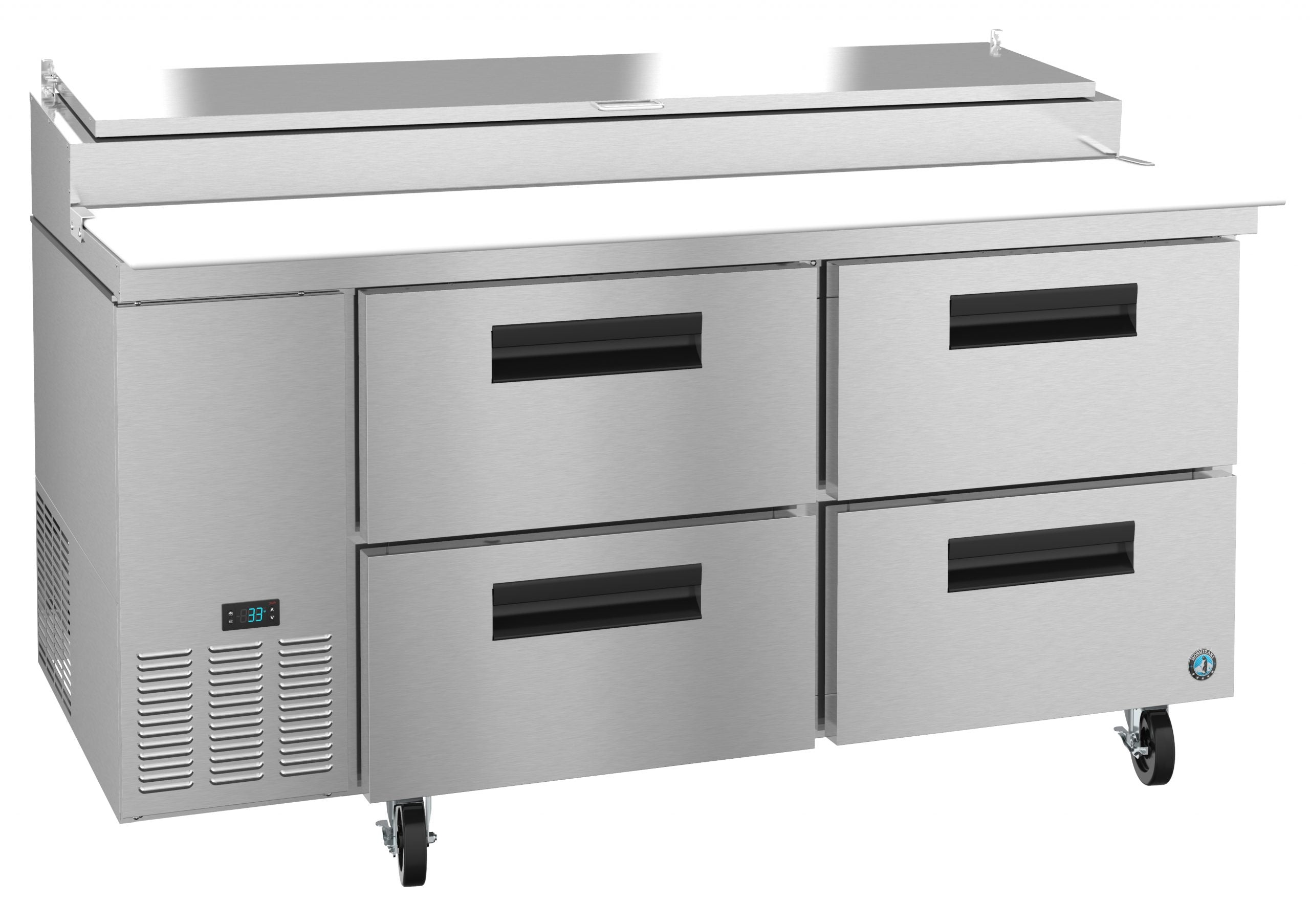 Hoshizaki PR67A-D4 | 67" Wide 4 Drawer Pizza Prep Table