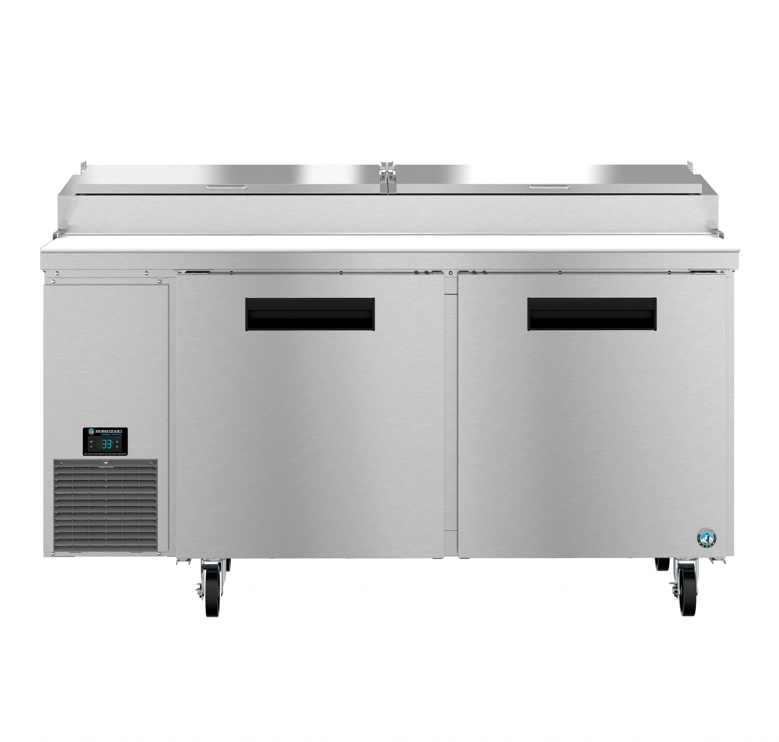 Hoshizaki PR67B | 67" Wide 2 Door Pizza Prep Table