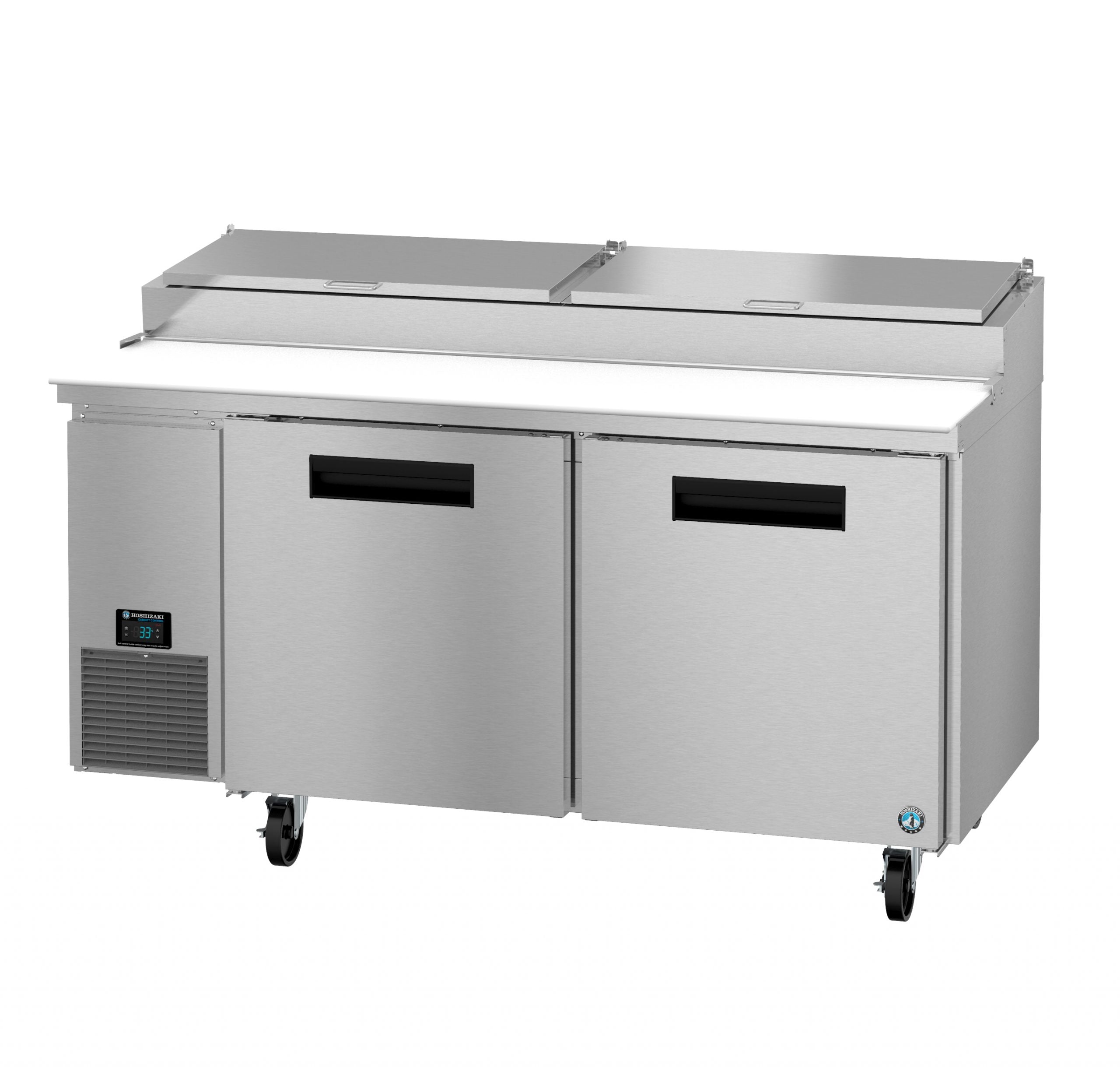 Hoshizaki PR67B | 67" Wide 2 Door Pizza Prep Table