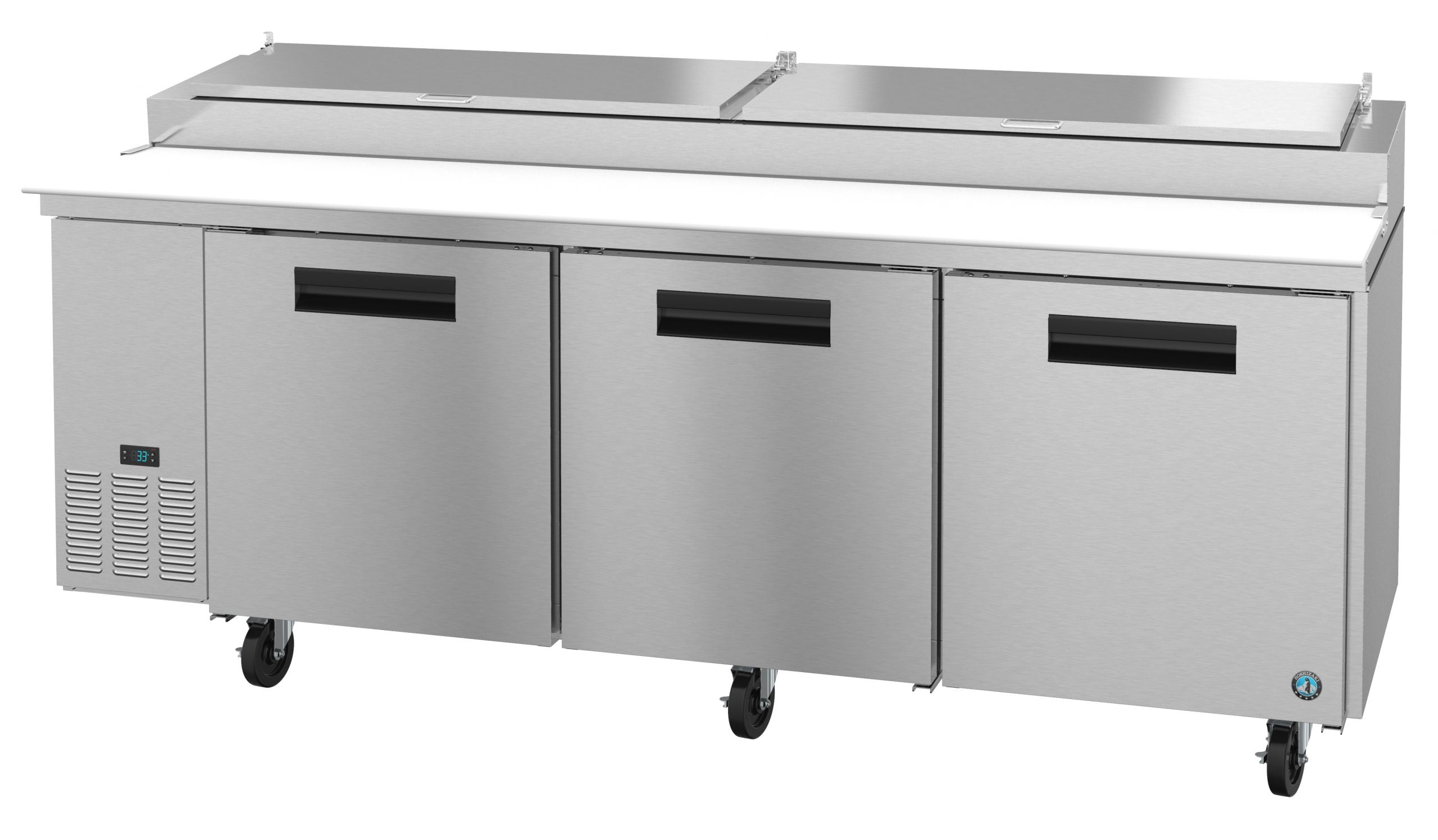 Hoshizaki PR93A | 93" Wide 3 Door Pizza Prep Table