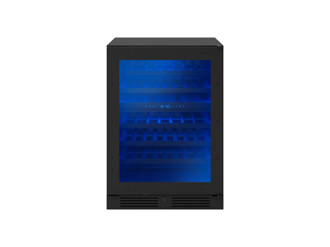 Zephyr PRW24C02CPG | 24" Wide Dual Zone Panel Ready 45 Bottle Wine Fridge