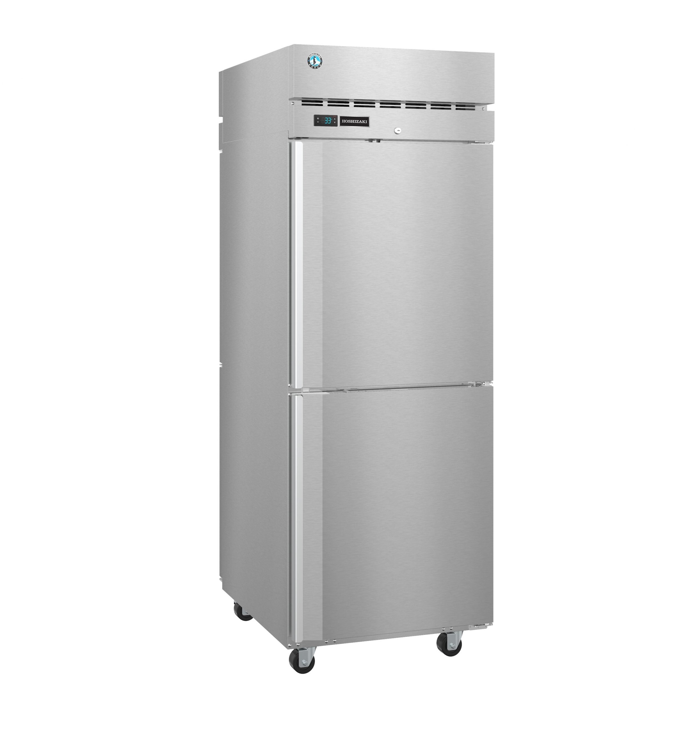 Hoshizaki PT1A-HS-HS | 28" Wide 2 Door Top Mount Pass-Thru Refrigerator