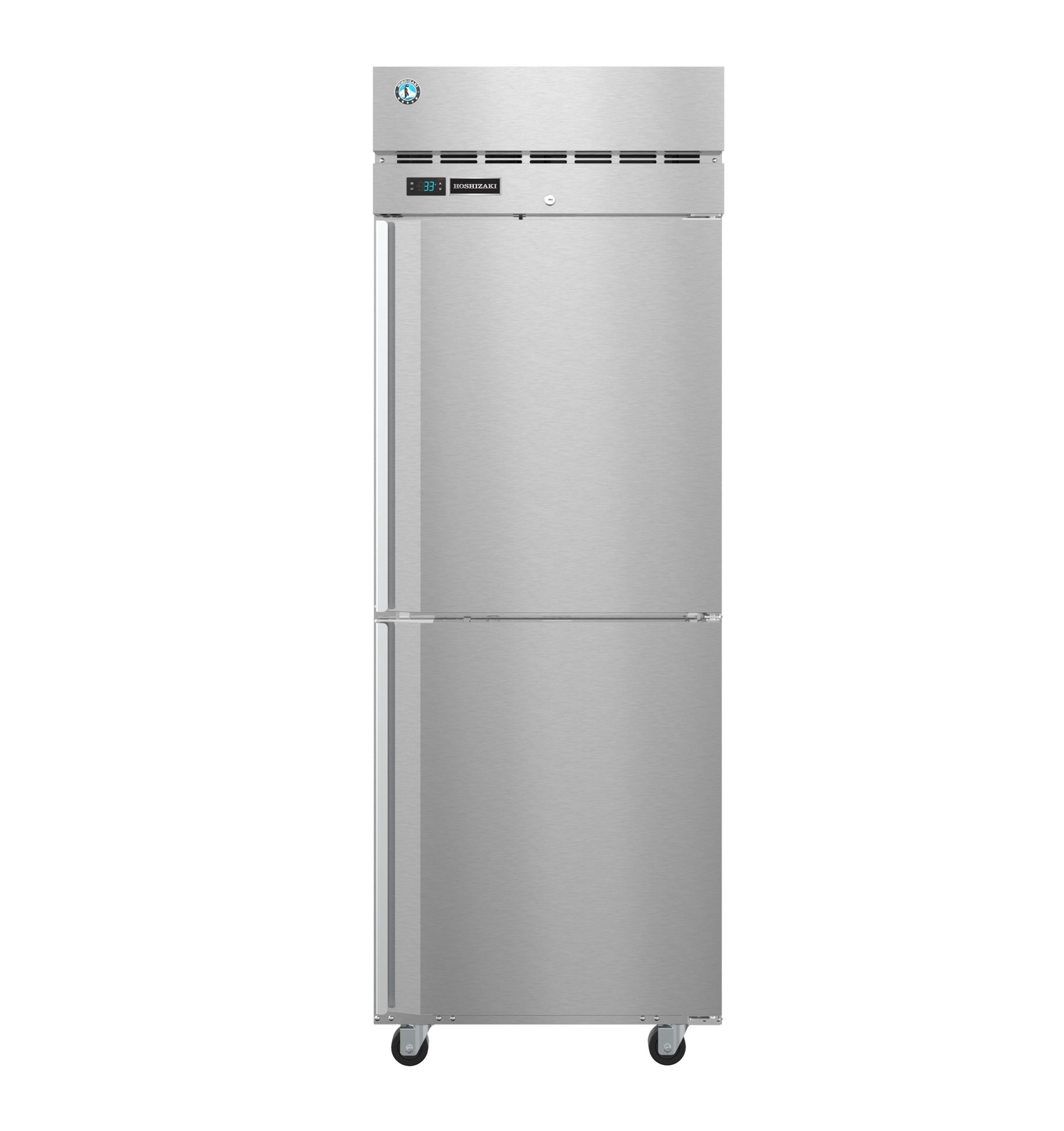 Hoshizaki PT1A-HS-HS | 28" Wide 2 Door Top Mount Pass-Thru Refrigerator