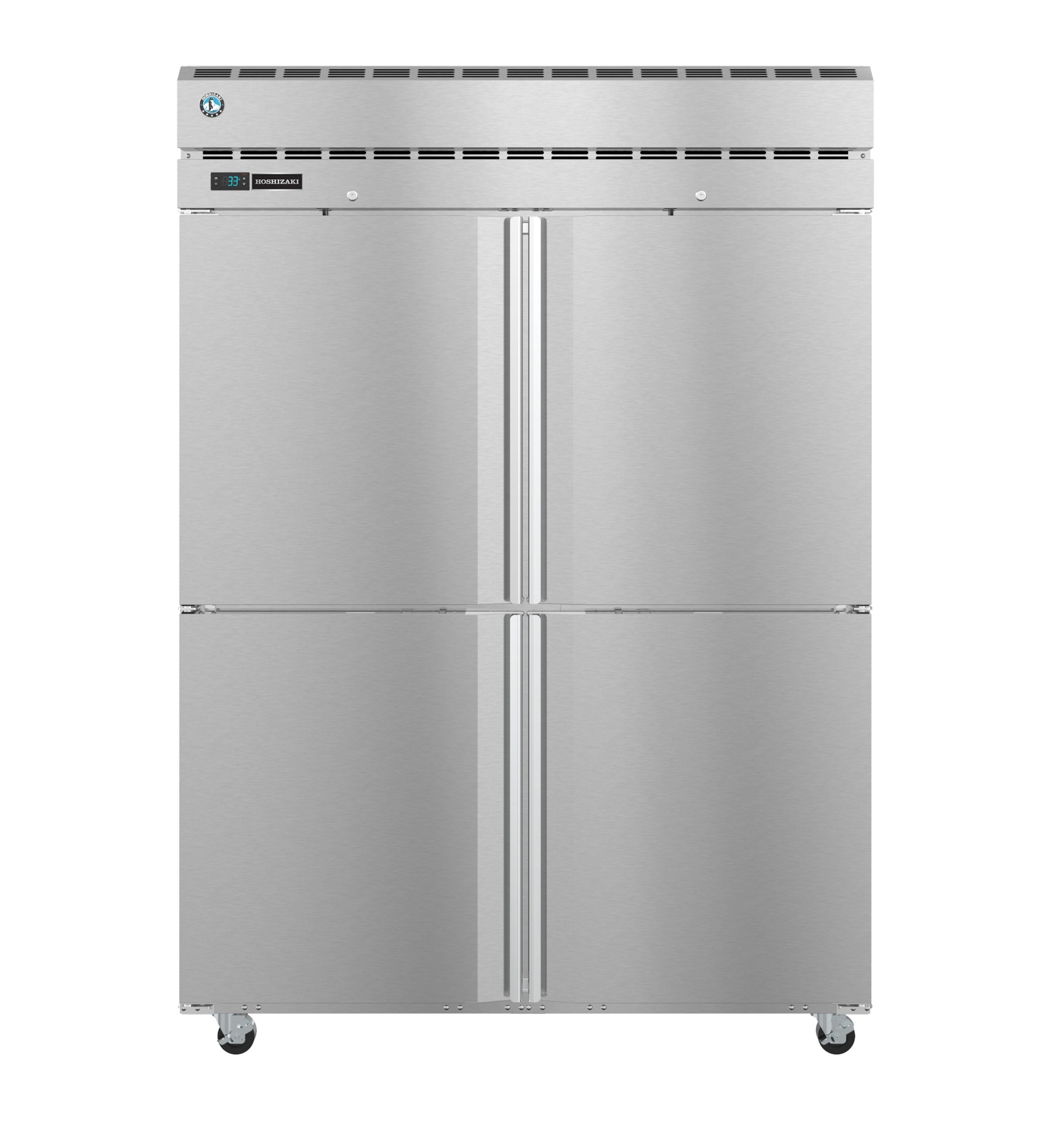 Hoshizaki PT2A-HS-HS | 55" Wide 8 Door Top Mount Pass-Thru Refrigerator