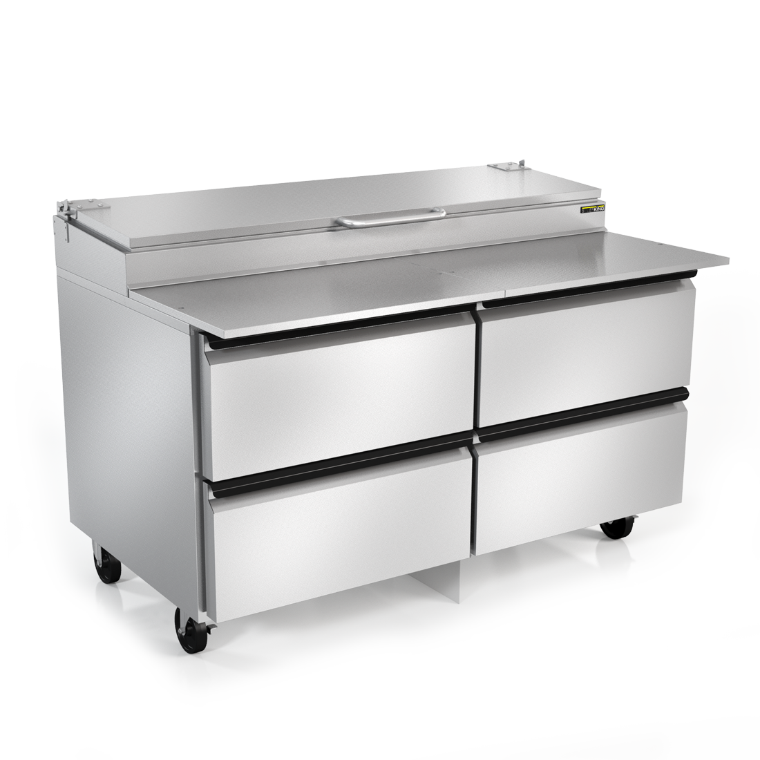 Silver King SKPZ60-EDUS10 | 60" Wide 4 Drawer Sandwich/Pizza Prep Table