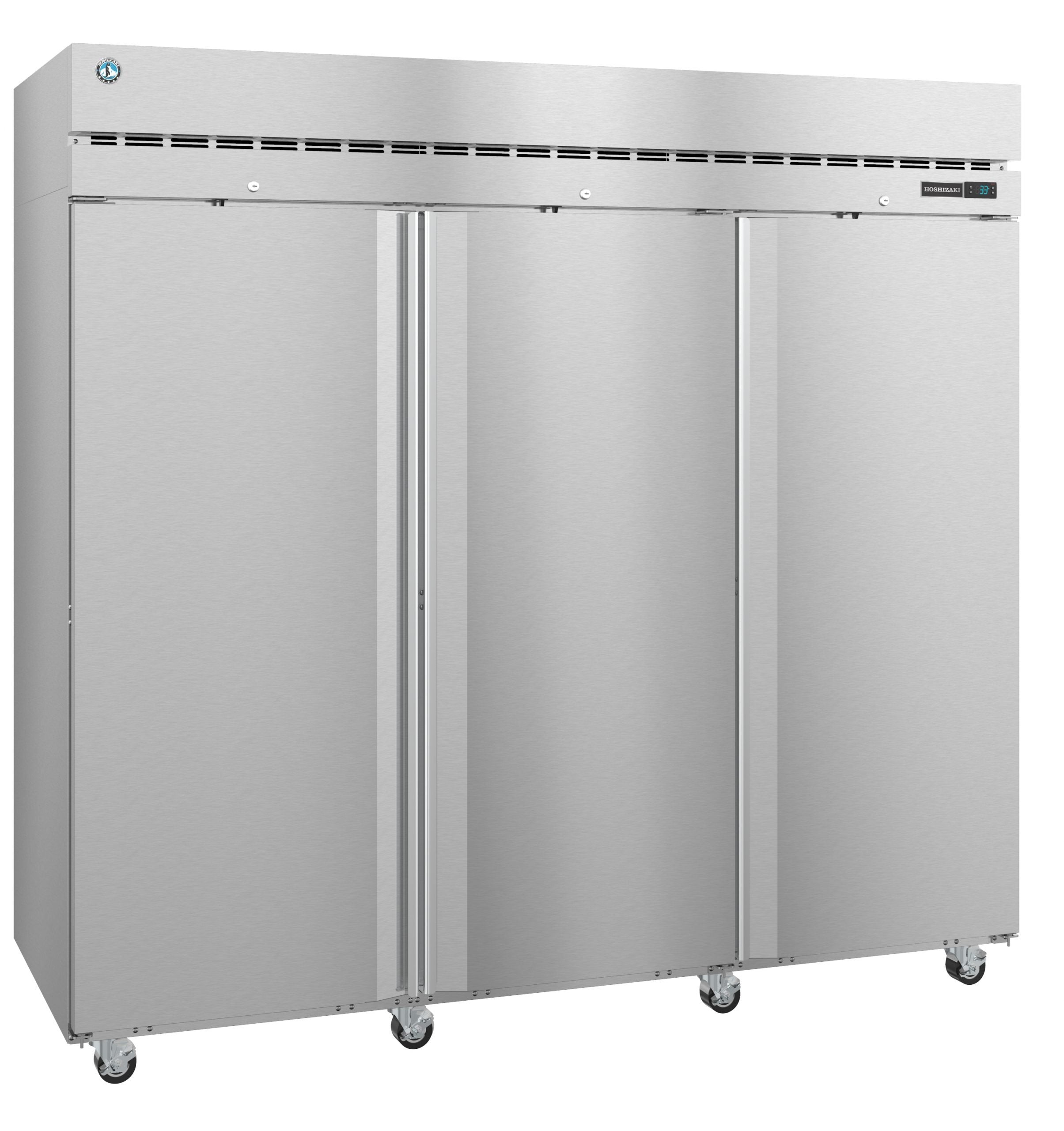 Hoshizaki R3A-FS | 83" Wide 3 Door Top Mount Reach-In Refrigerator