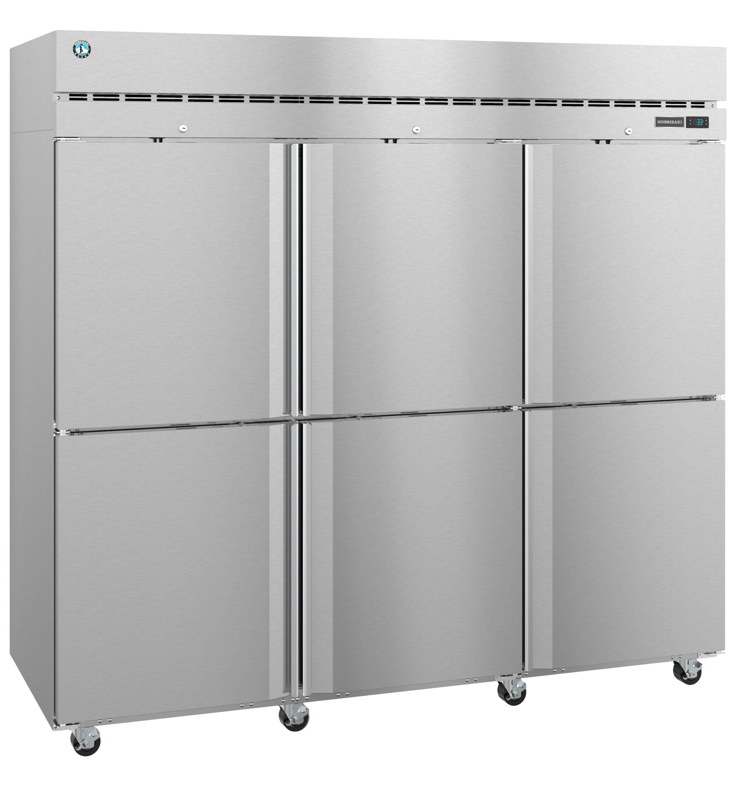 Hoshizaki R3A-HS | 83" Wide 6 Door Top Mount Reach-In Refrigerator