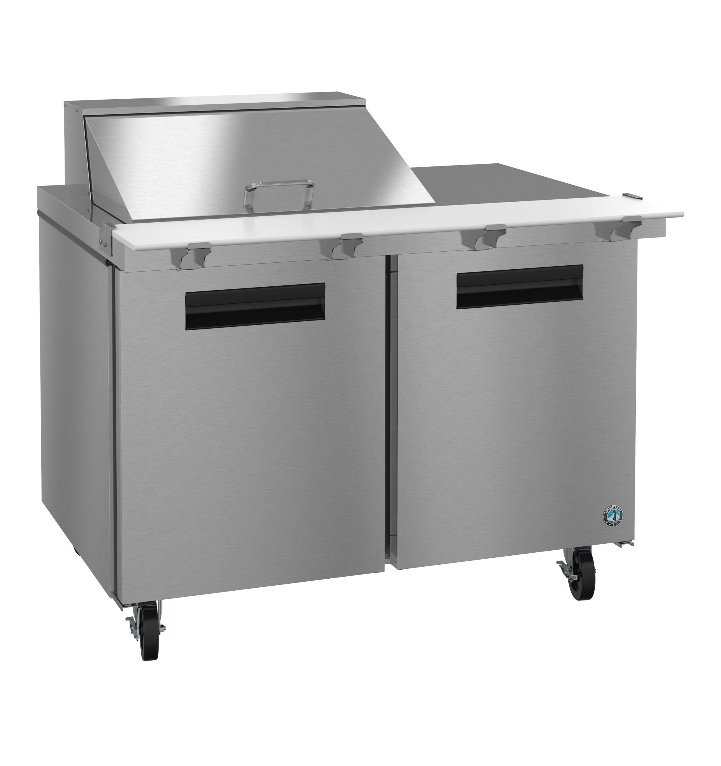 Hoshizaki SR48B-12M | 48" Wide 2 Door Mega Top Sandwich Prep Table