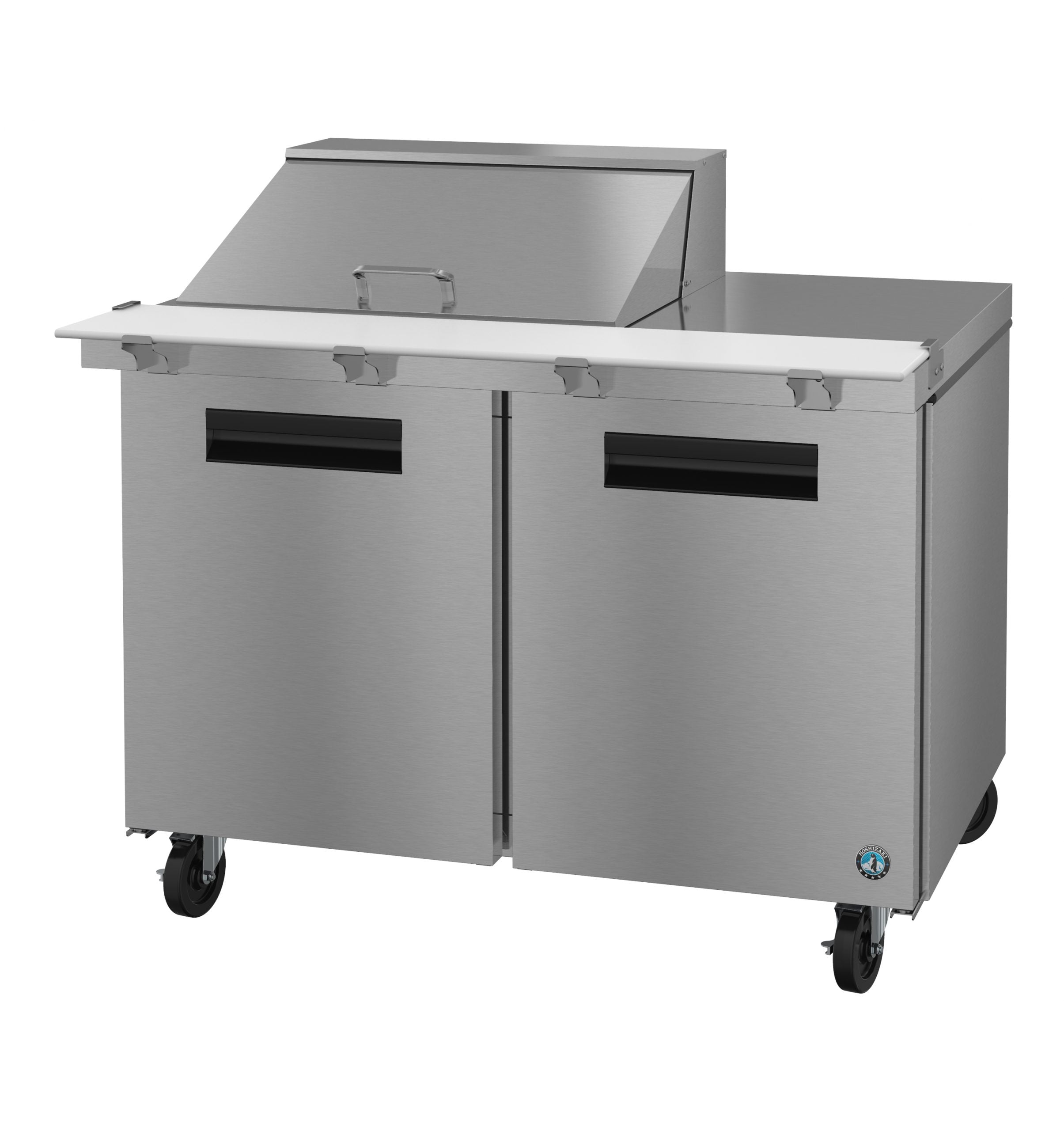 Hoshizaki SR48B-12M | 48" Wide 2 Door Mega Top Sandwich Prep Table