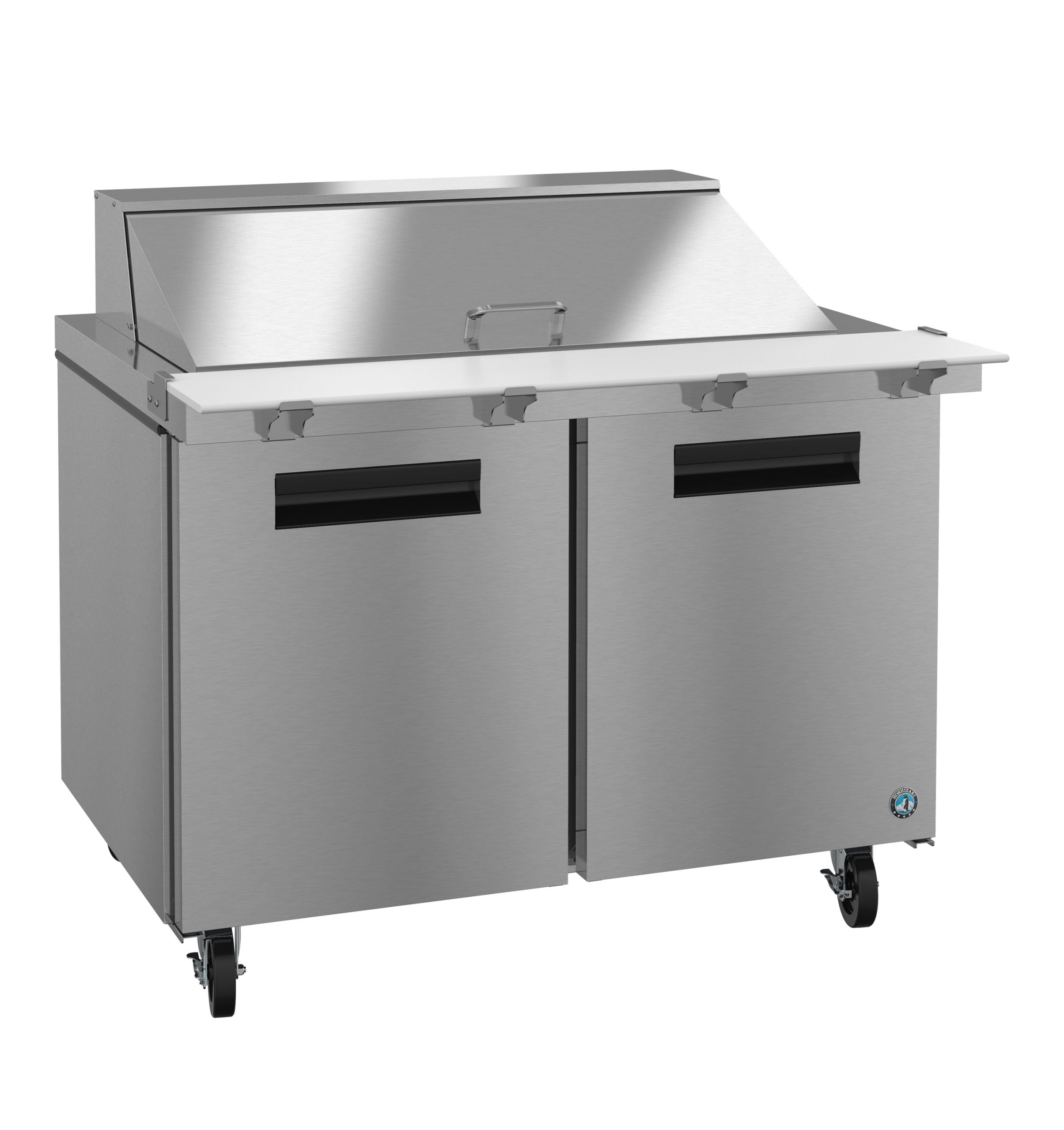 Hoshizaki SR48B-18M | 48" Wide 2 Door Mega Top Sandwich Prep Table