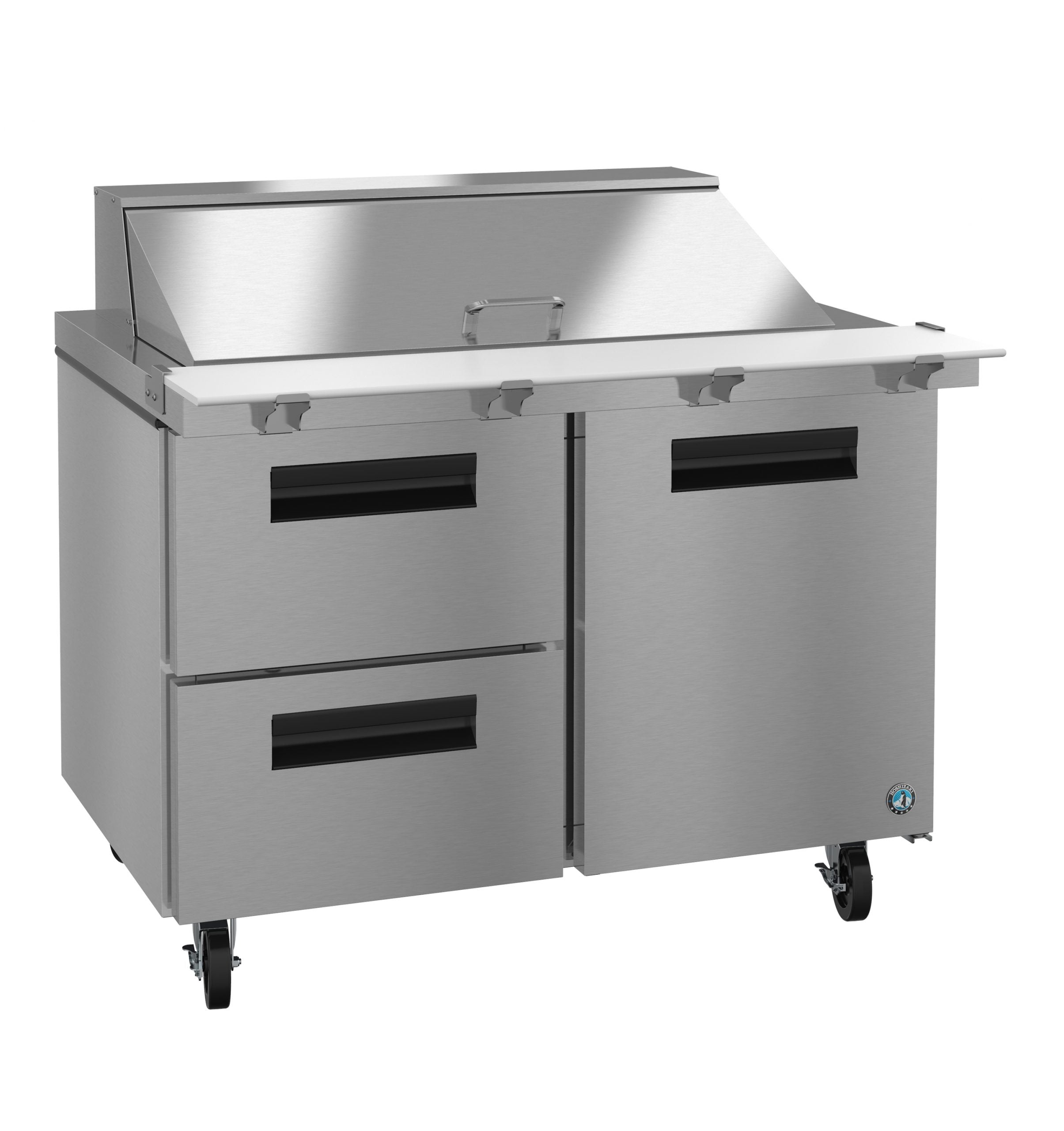 Hoshizaki SR48B-18MD2 | 48" Wide 2 Drawer Mega Top Sandwich Prep Table