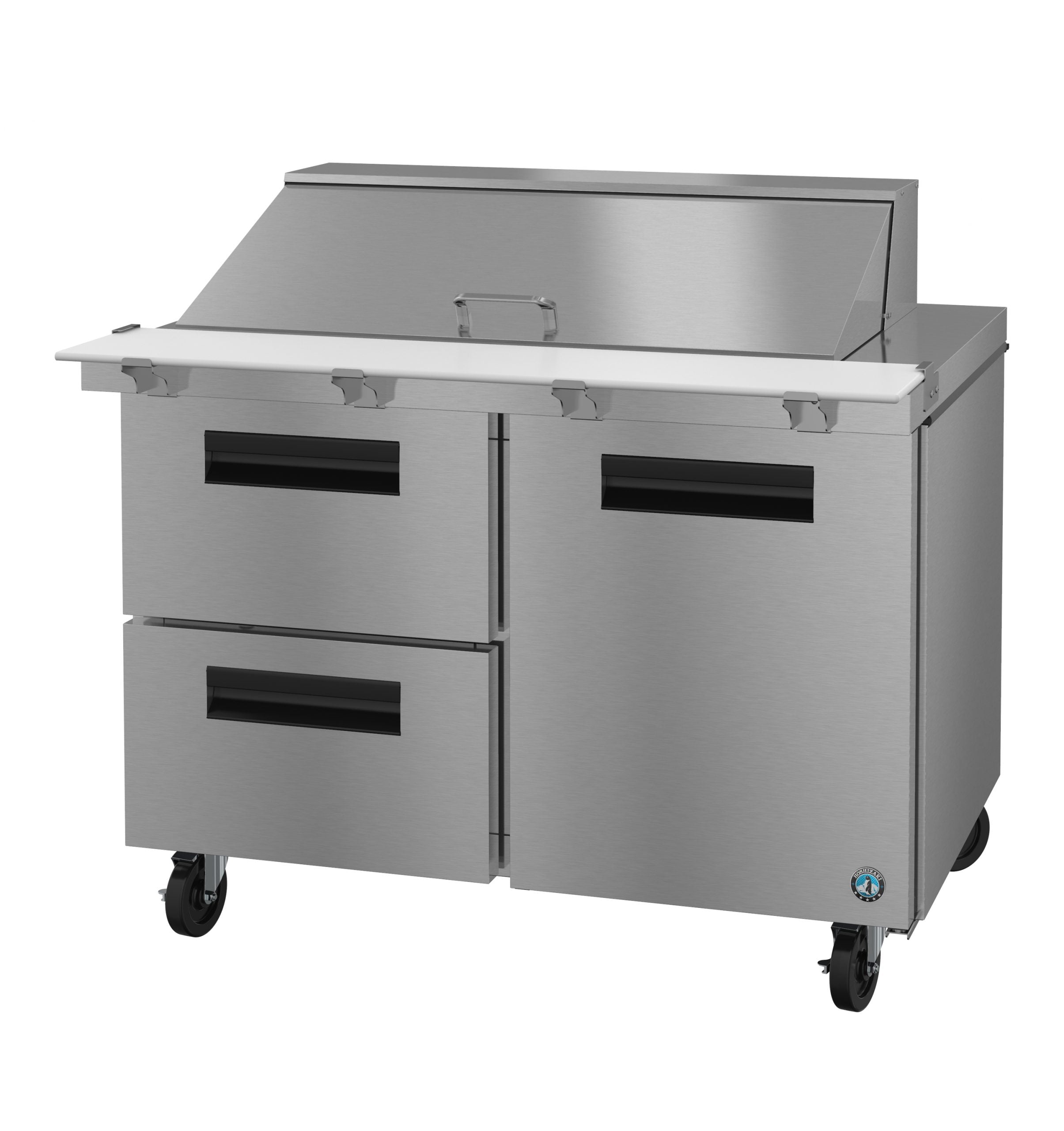 Hoshizaki SR48B-18MD2 | 48" Wide 2 Drawer Mega Top Sandwich Prep Table