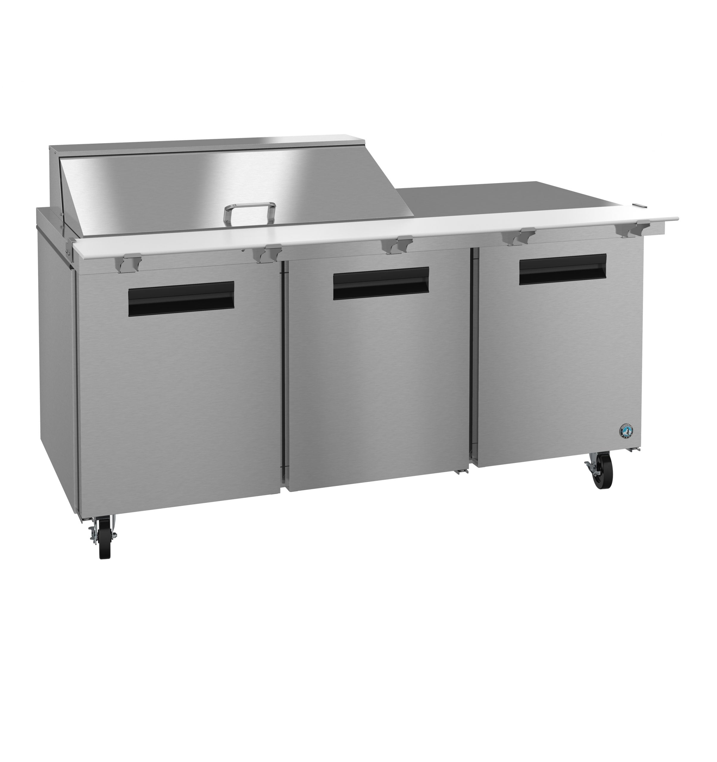 Hoshizaki SR72B-18M | 72" Wide 3 Door Mega Top Sandwich Prep Table