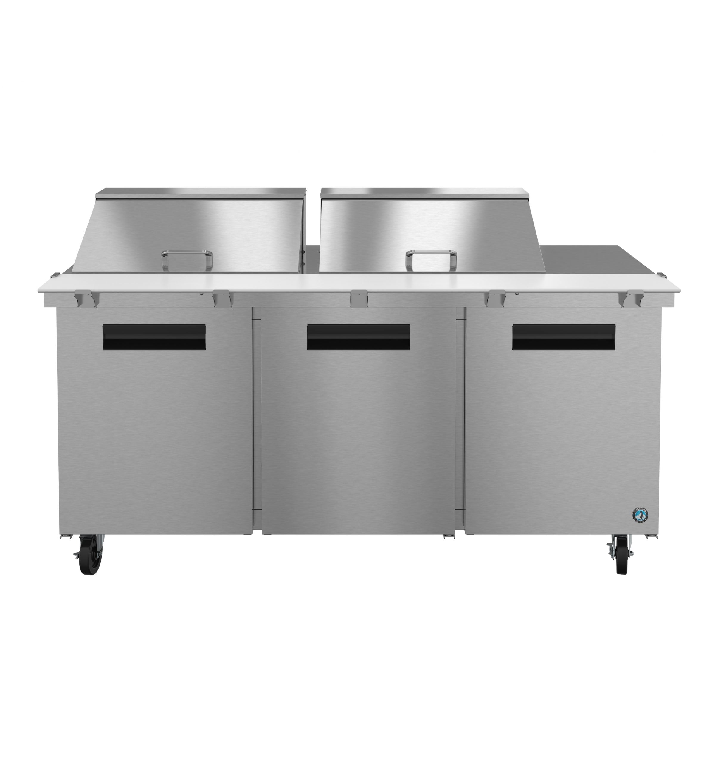 Hoshizaki SR72B-24M | 72" Wide 3 Door Mega Top Sandwich Prep Table