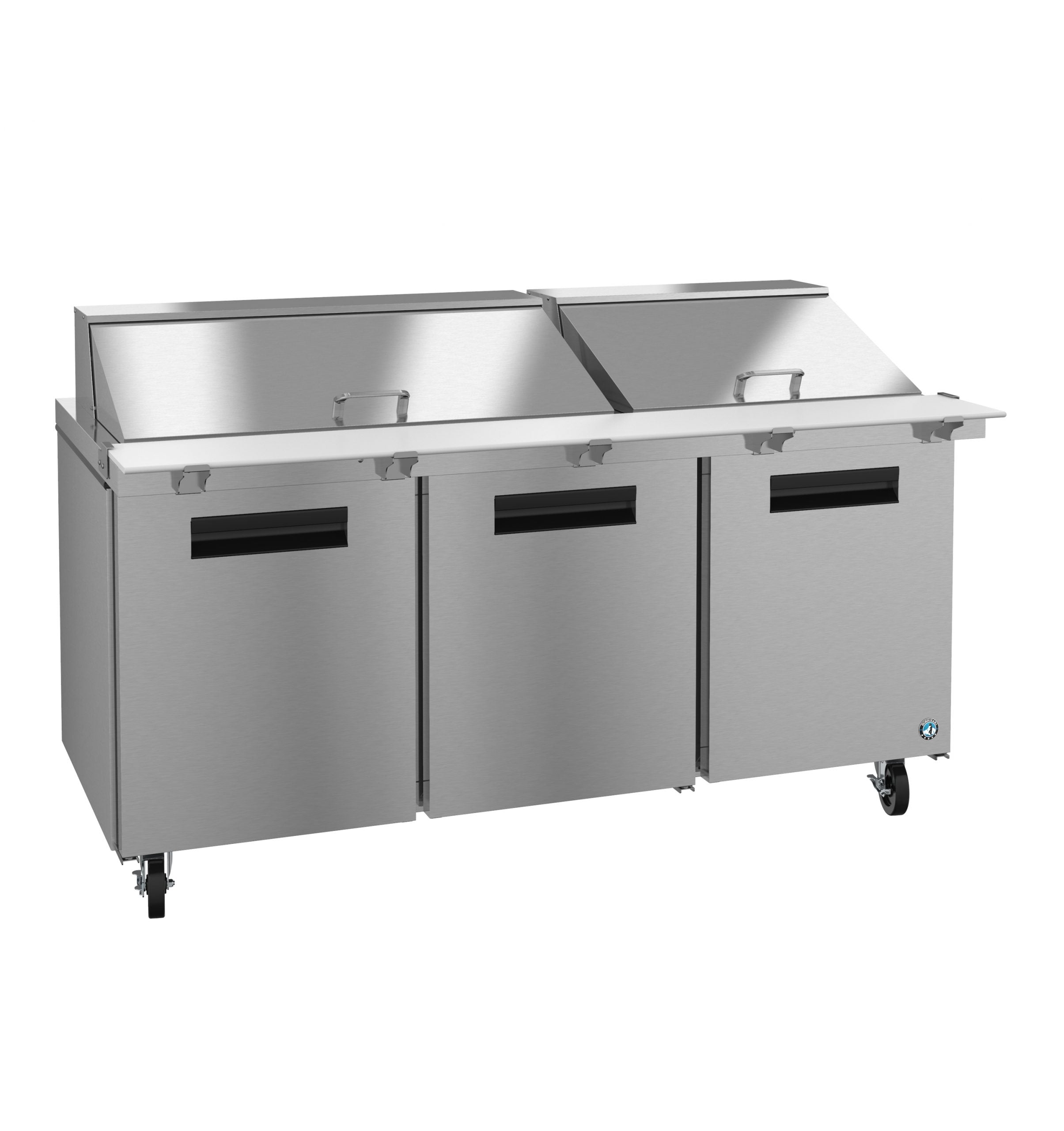 Hoshizaki SR72B-30M | 72" Wide 3 Door Mega Top Sandwich Prep Table