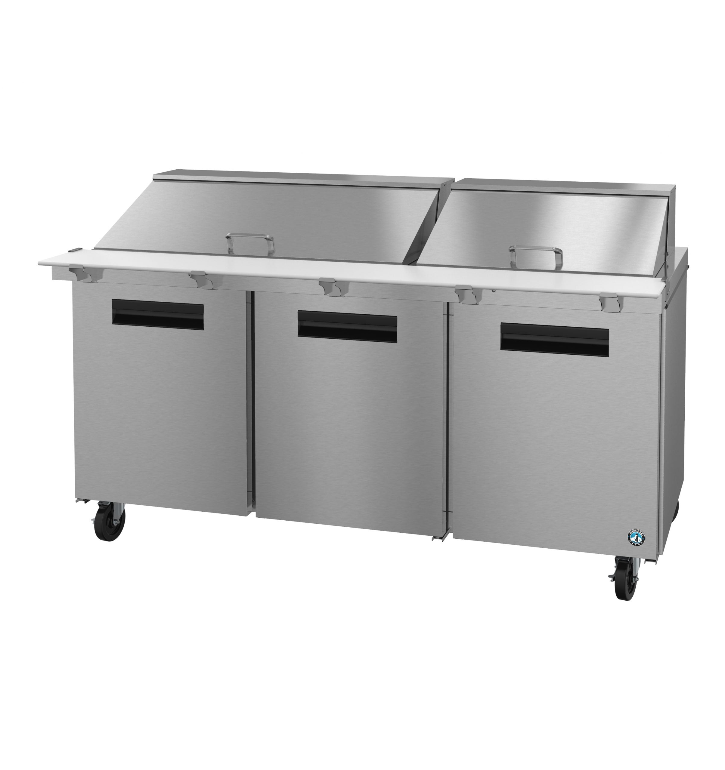 Hoshizaki SR72B-30M | 72" Wide 3 Door Mega Top Sandwich Prep Table