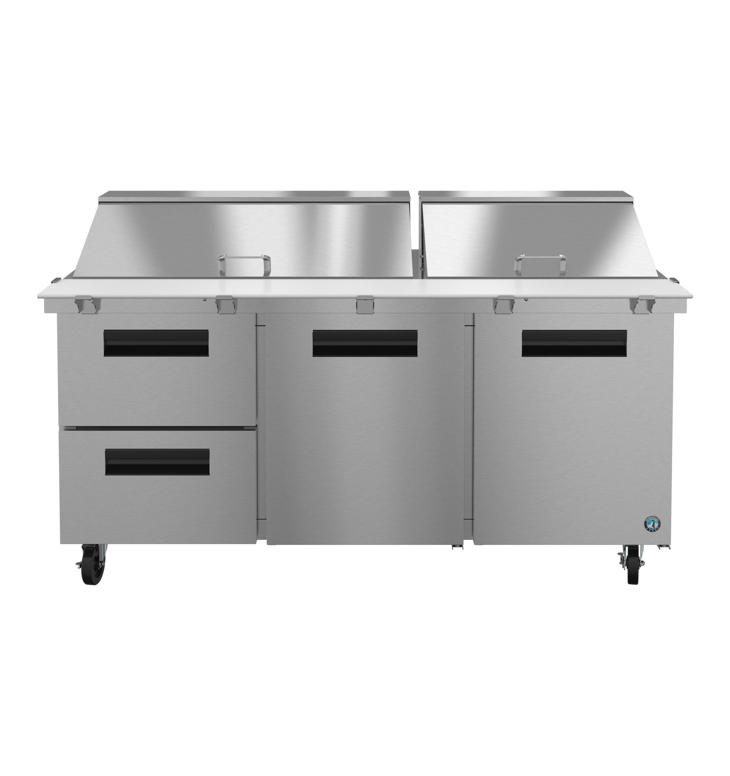 Hoshizaki SR72B-30MD2 | 72" Wide 2 Drawer Mega Top Sandwich Prep Table