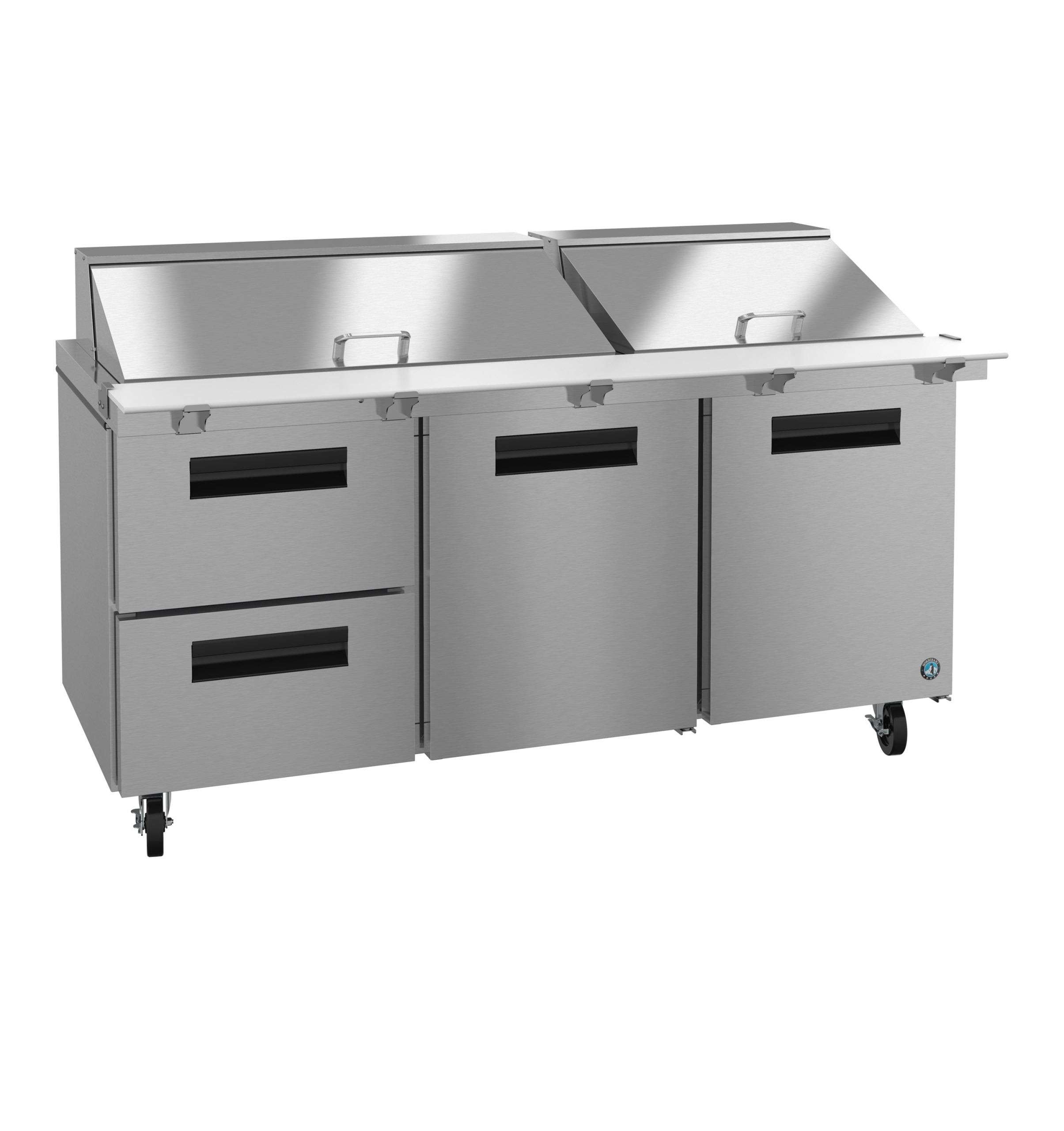 Hoshizaki SR72B-30MD2 | 72" Wide 2 Drawer Mega Top Sandwich Prep Table