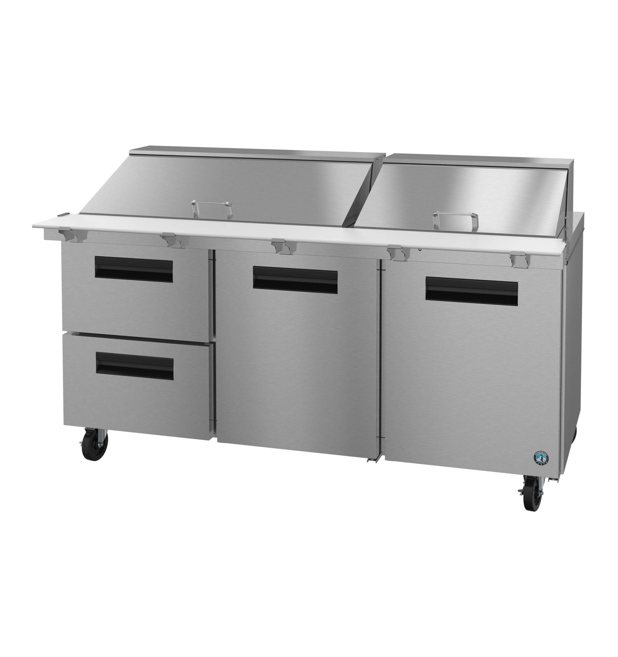 Hoshizaki SR72B-30MD2 | 72" Wide 2 Drawer Mega Top Sandwich Prep Table