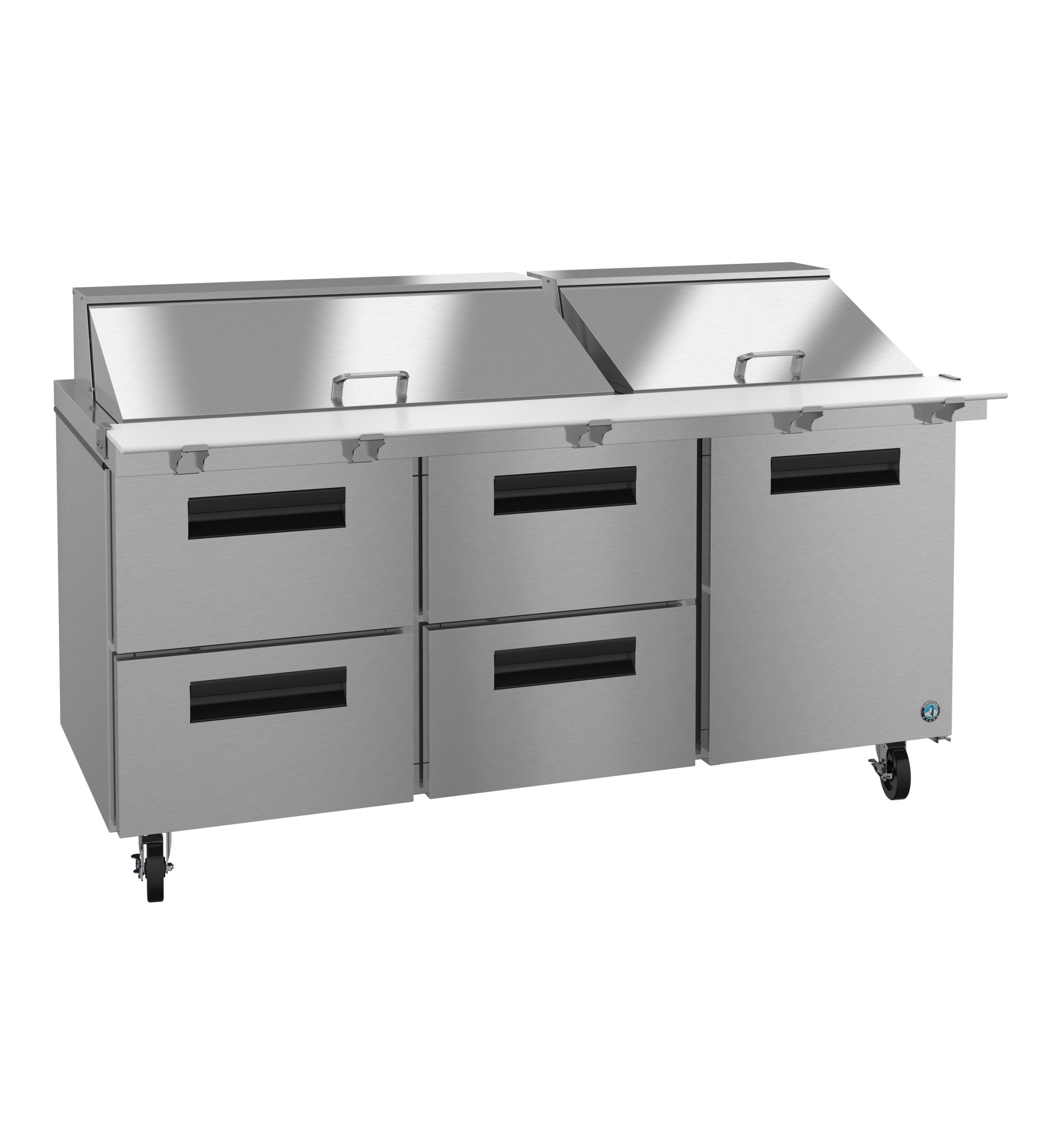 Hoshizaki SR72B-30MD4 | 72" Wide 4 Drawer Mega Top Sandwich Prep Table