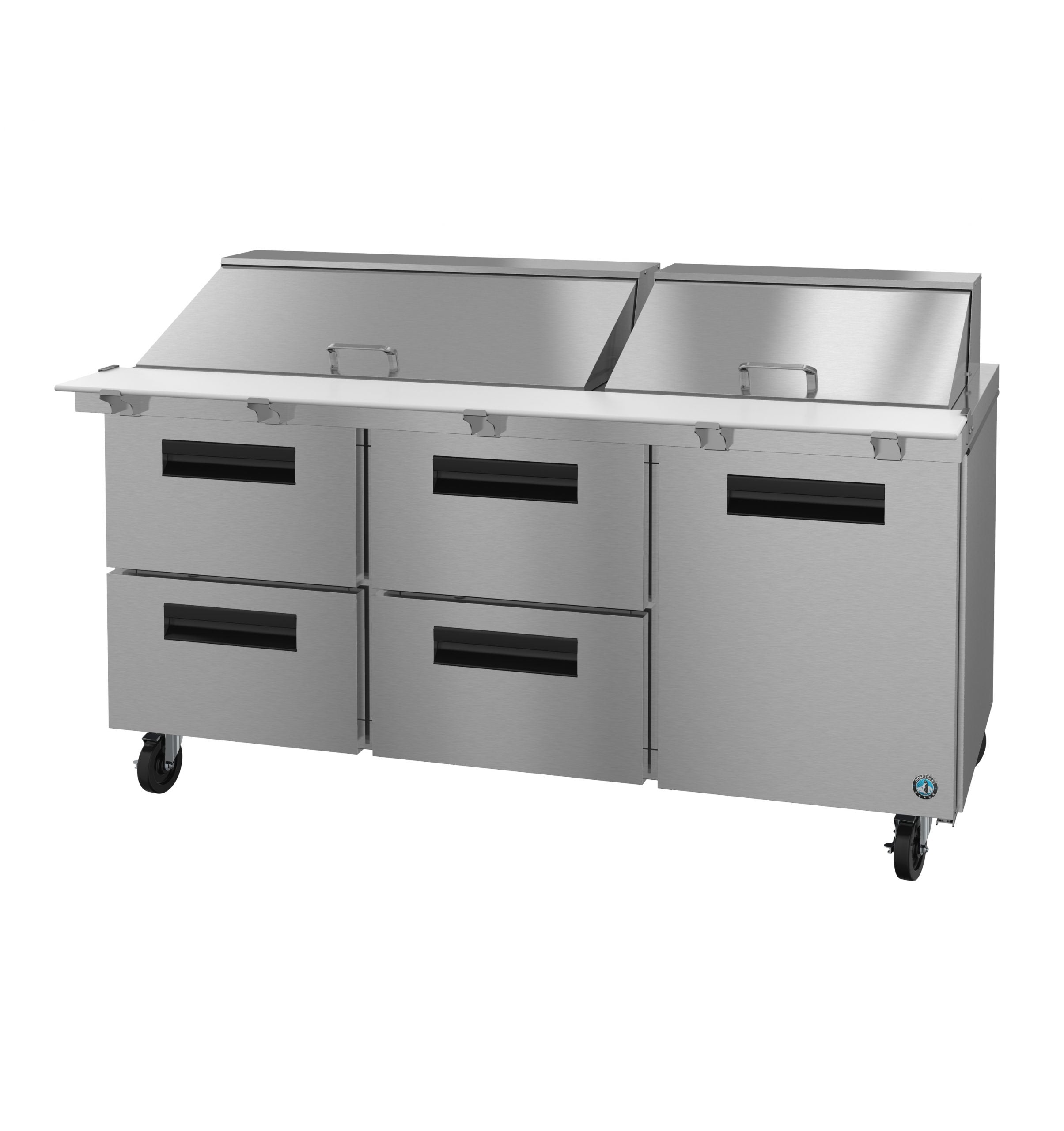 Hoshizaki SR72B-30MD4 | 72" Wide 4 Drawer Mega Top Sandwich Prep Table