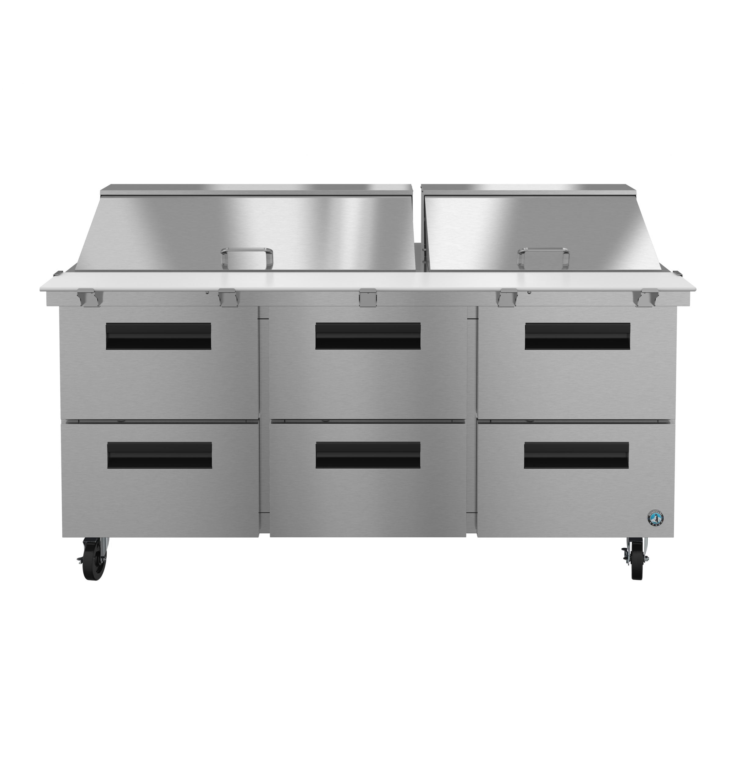 Hoshizaki SR72B-30MD6 | 72" Wide 6 Drawer Mega Top Sandwich Prep Table