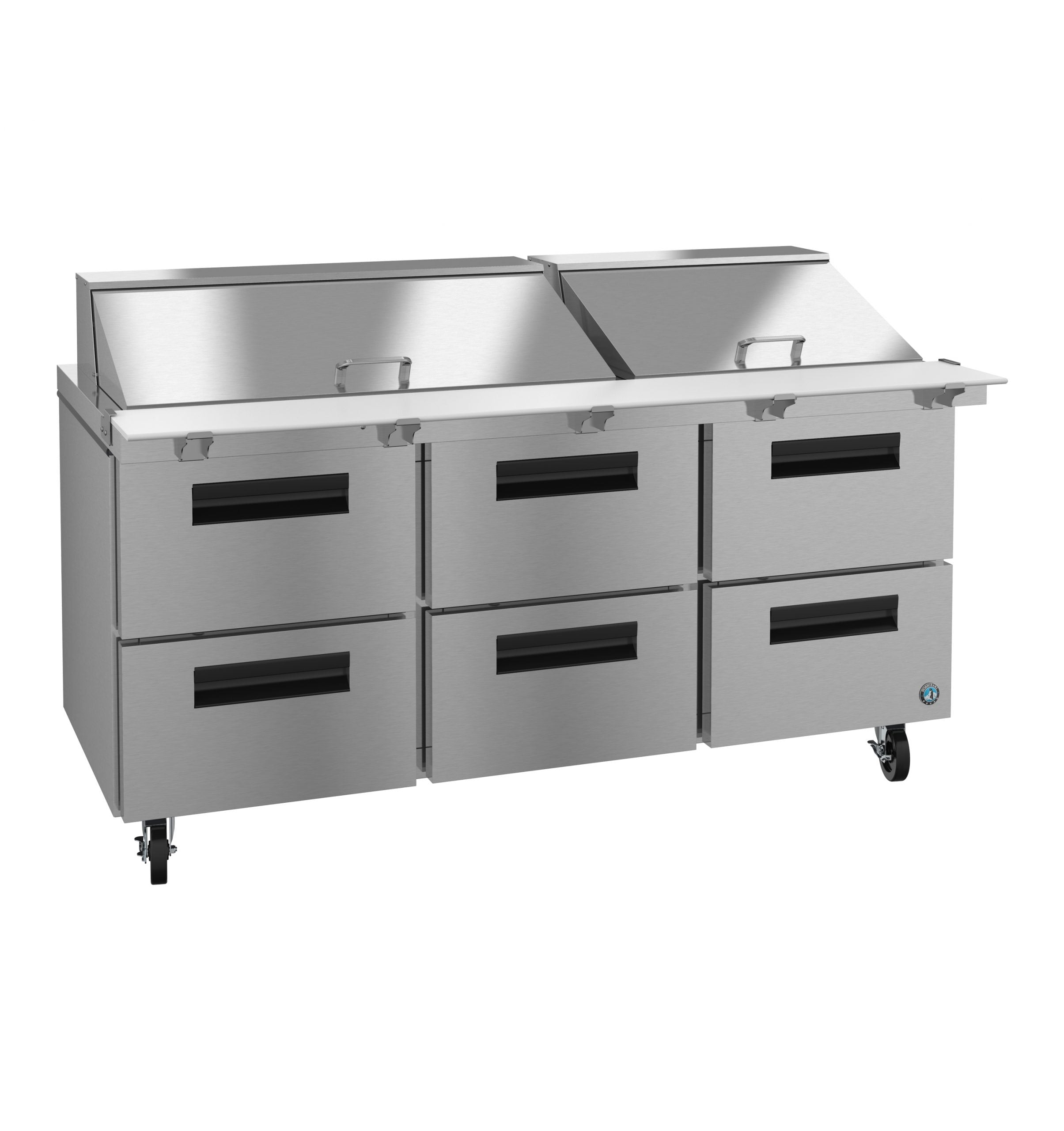 Hoshizaki SR72B-30MD6 | 72" Wide 6 Drawer Mega Top Sandwich Prep Table