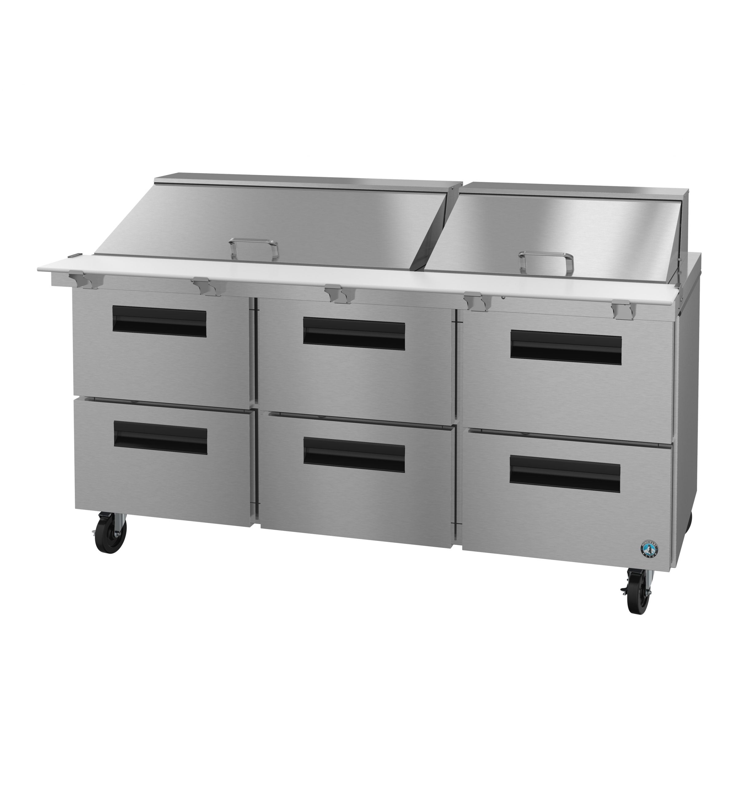 Hoshizaki SR72B-30MD6 | 72" Wide 6 Drawer Mega Top Sandwich Prep Table